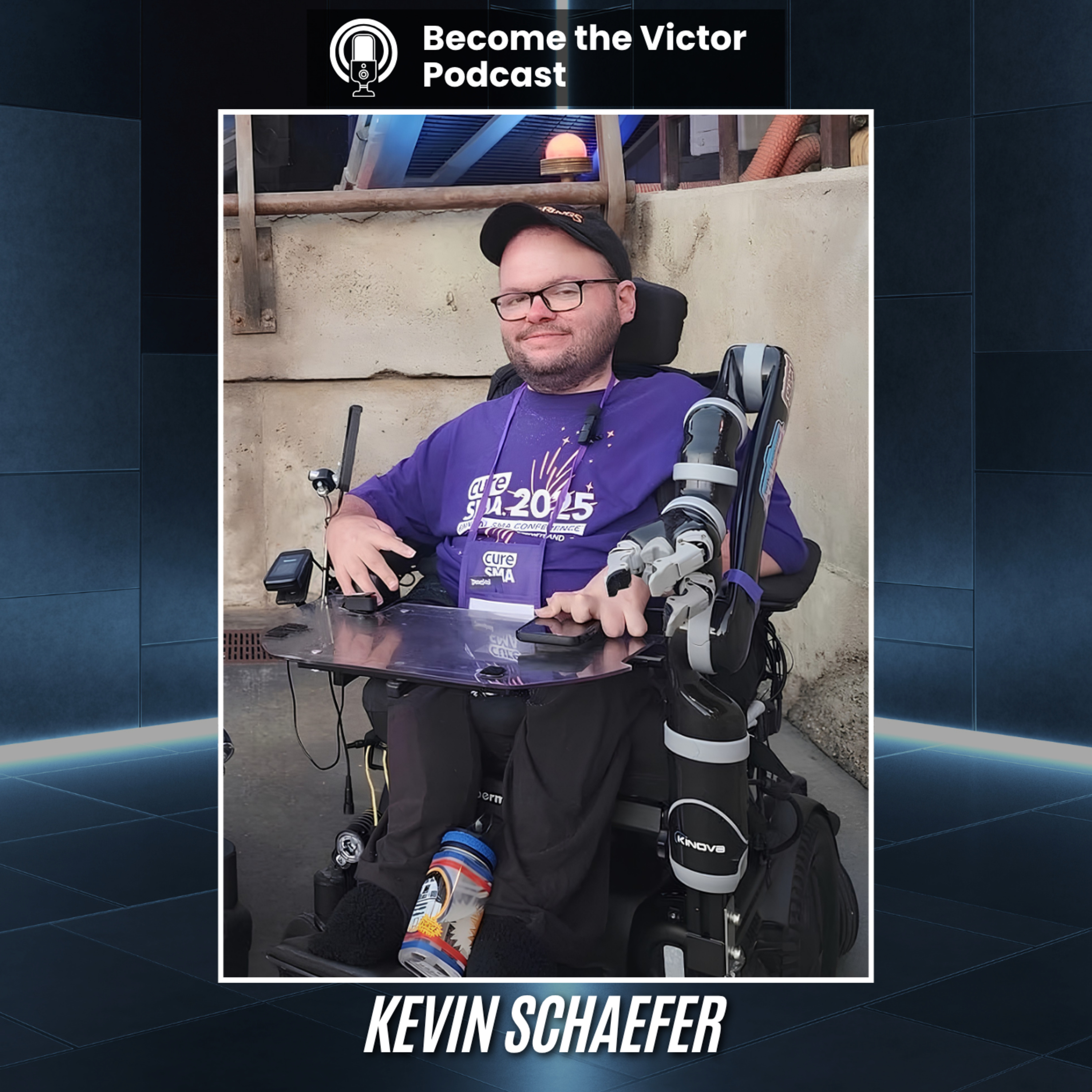 Living with SMA Type 2: Kevin Schaefer on Independence & Caregivers | Victortheinspiration episode artwork