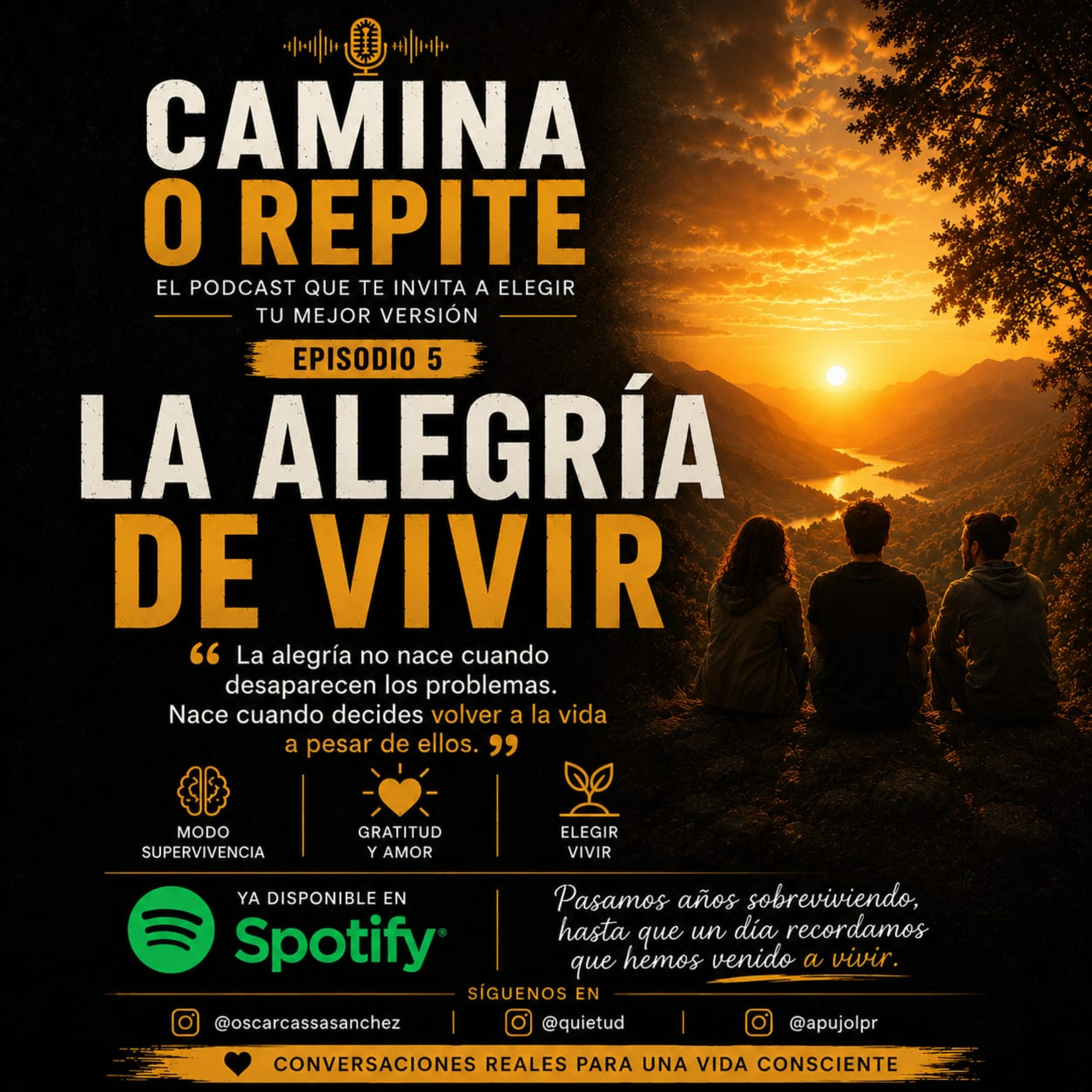 Portada de CAMINA O REPITE | Crecimiento personal, emociones, reflexiones, vida, relaciones , autoestima