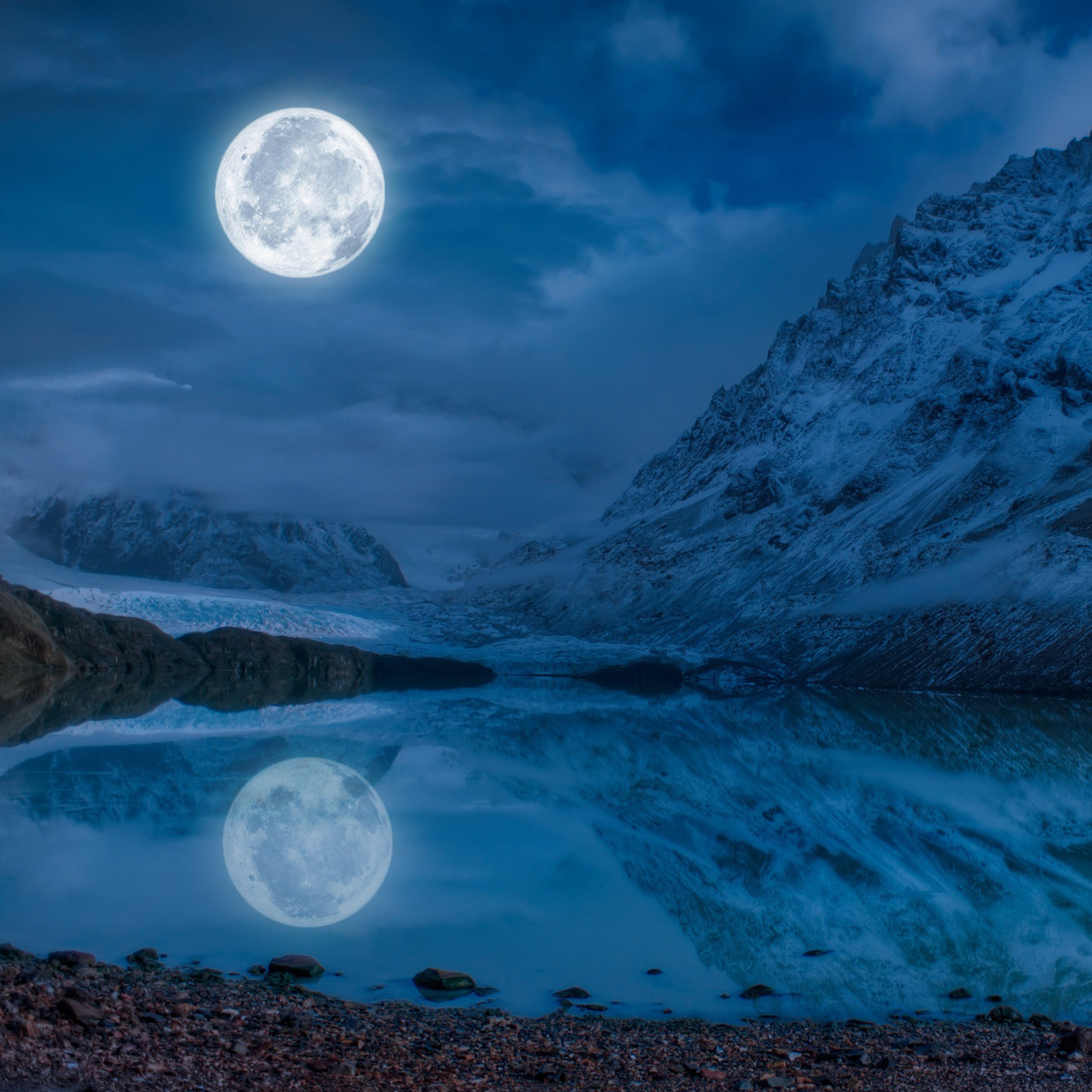 54 - Fall Back To Sleep: 5-Minute Midnight Pond Meditation episode artwork
