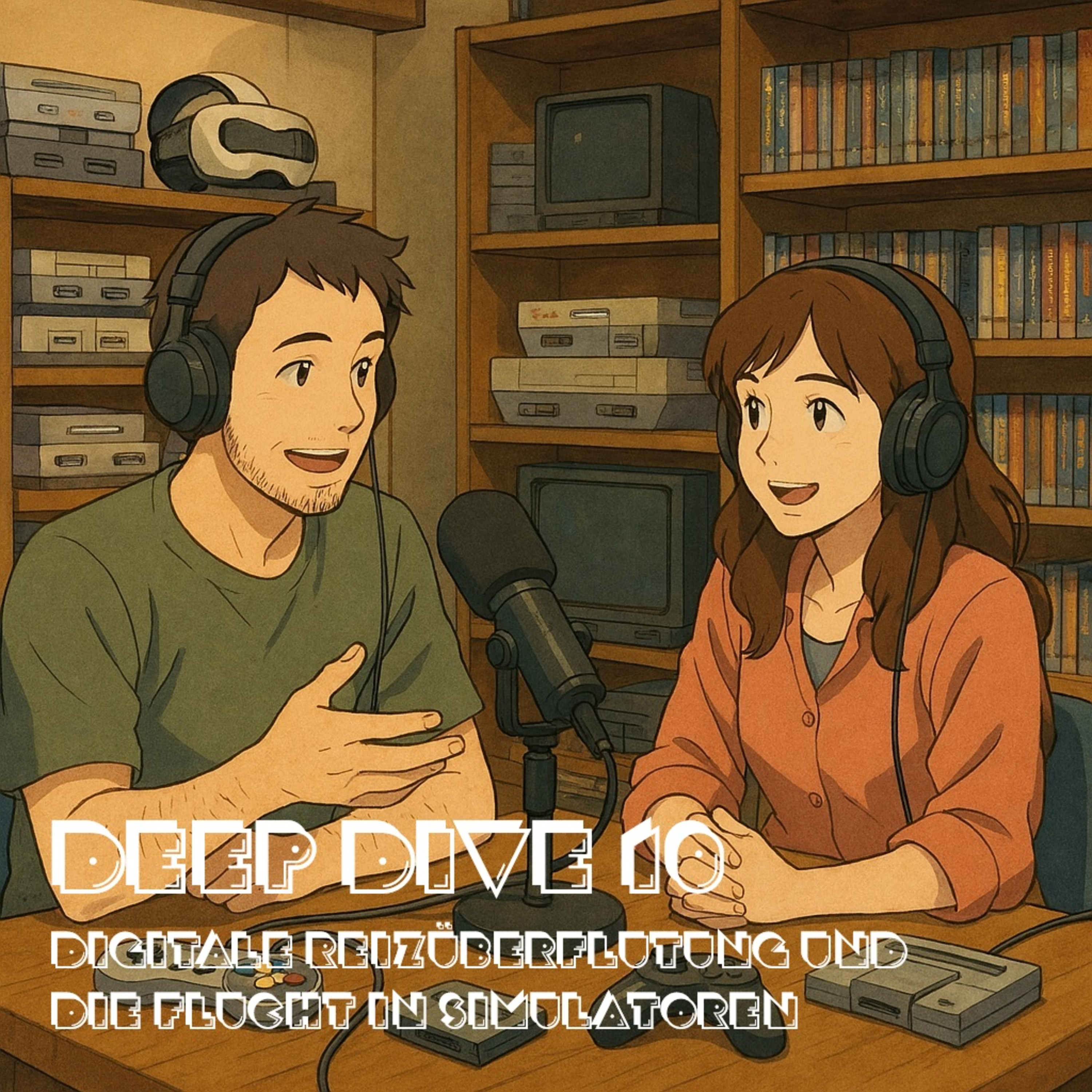 Deep Dive 10 - Digitale Reizüberflutung und die Flucht in Simulatoren episode artwork