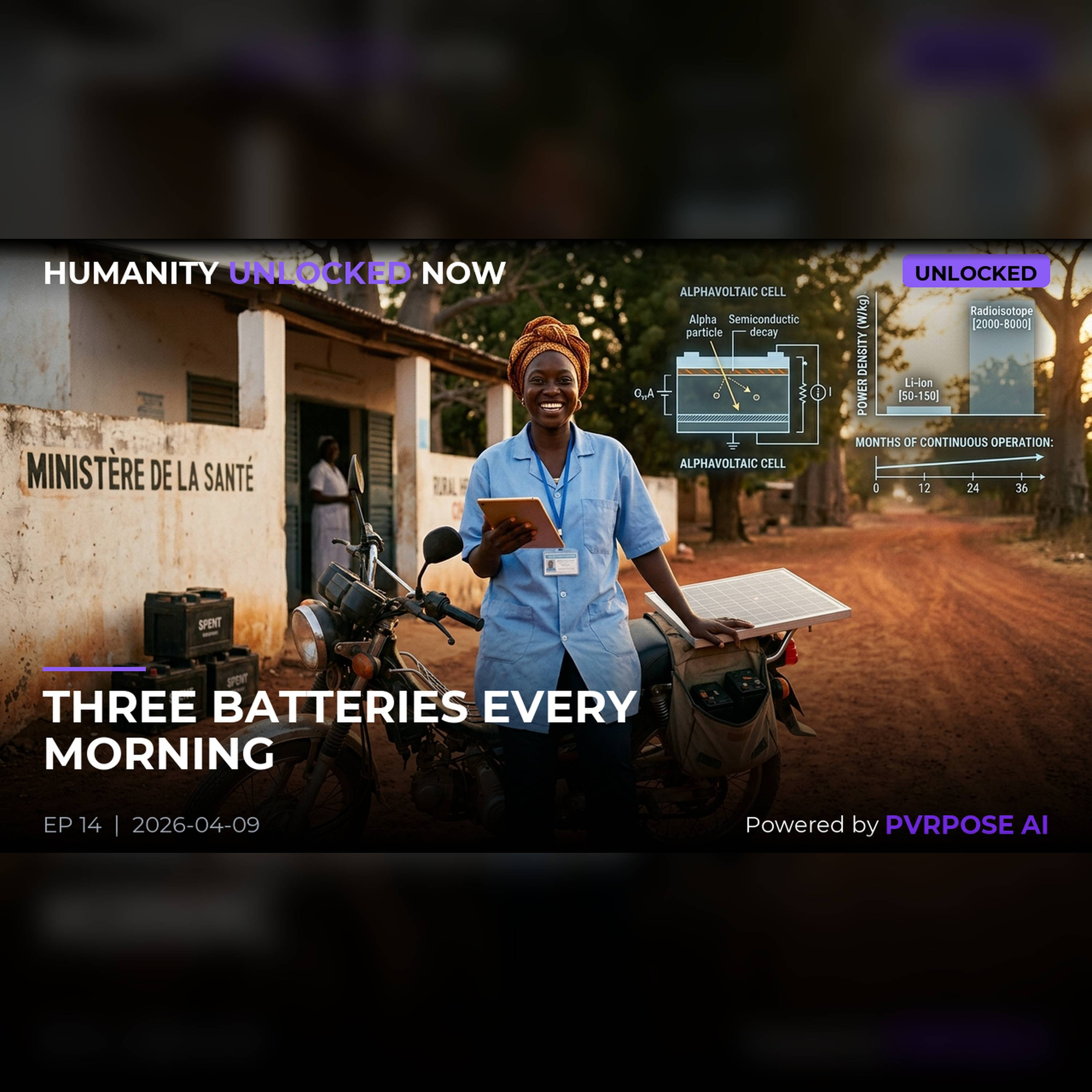 Her Tablet Died Mid-Patient. Then DARPA Funded a Battery With a Heartbeat. episode artwork