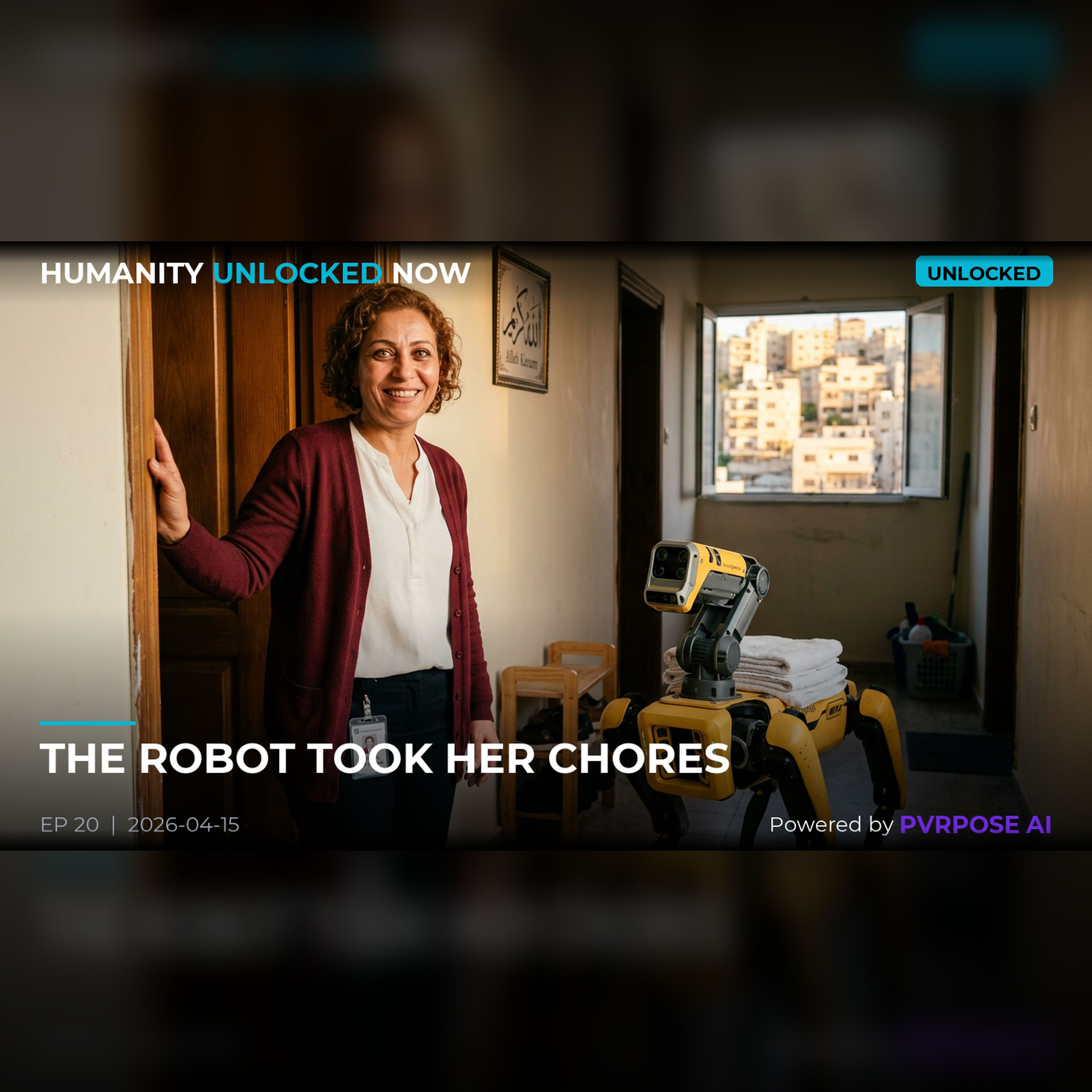 A Robot Dog Learned to Think. She Got Her Real Job Back. episode artwork