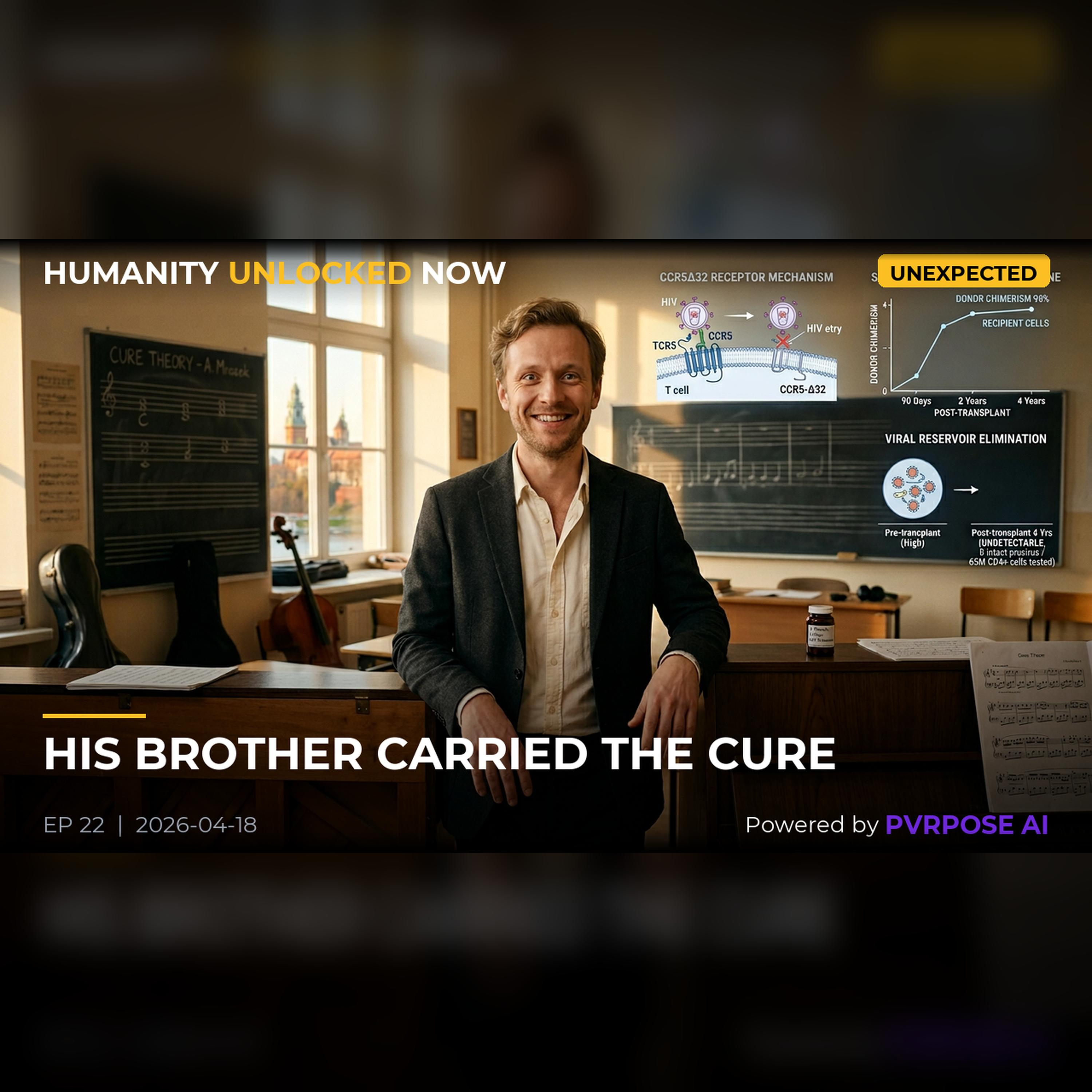 His Brother Had No Idea. It Cured His HIV. episode artwork