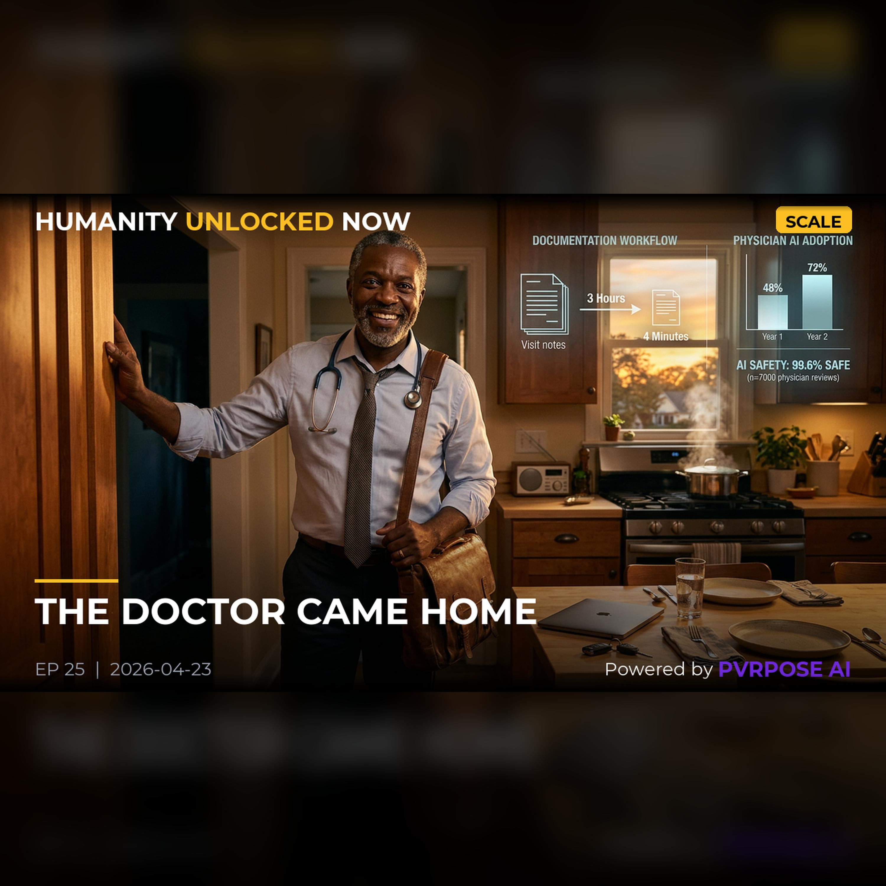 Doctor Home by 7PM. Free ChatGPT for Clinicians episode artwork