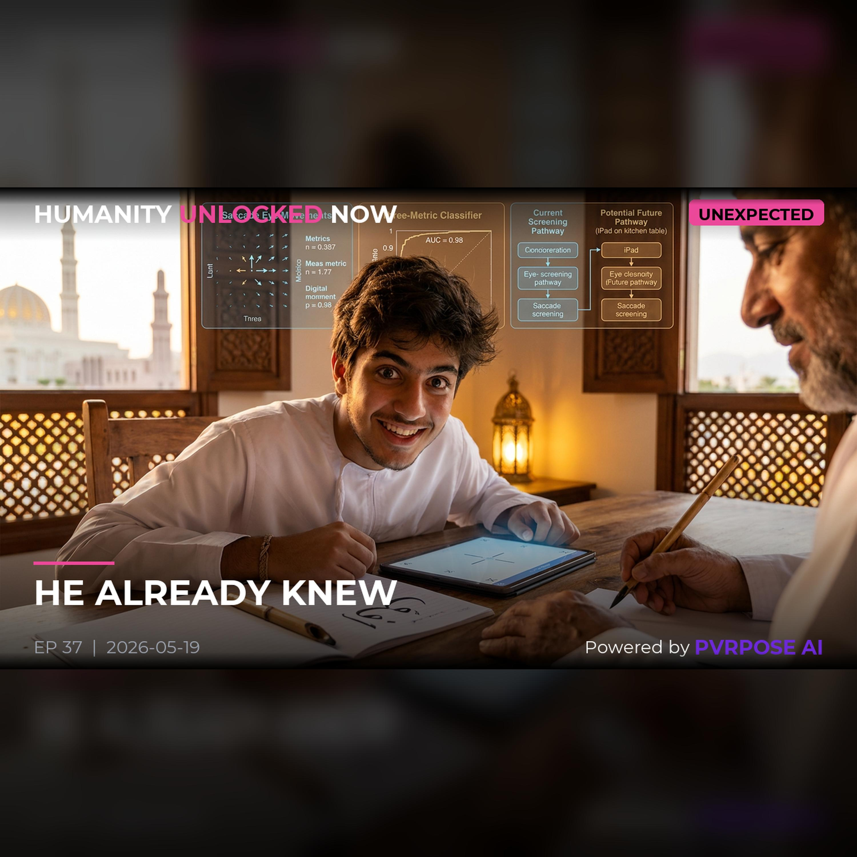 He Already KNEW. Now an iPad Could Prove It. episode artwork
