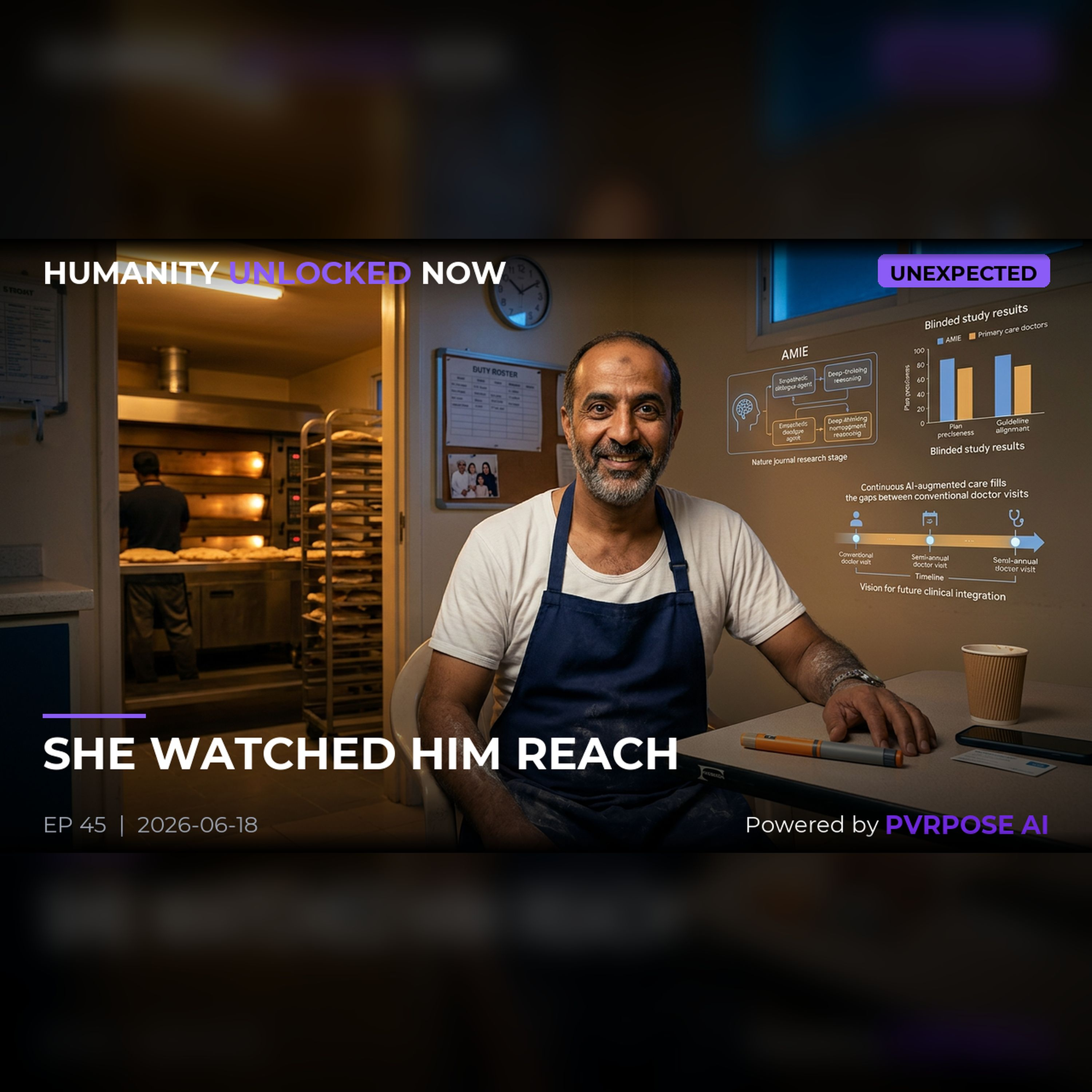 She WATCHED Him Reach. AI Could Fill the Gap His Doctor Can't. episode artwork