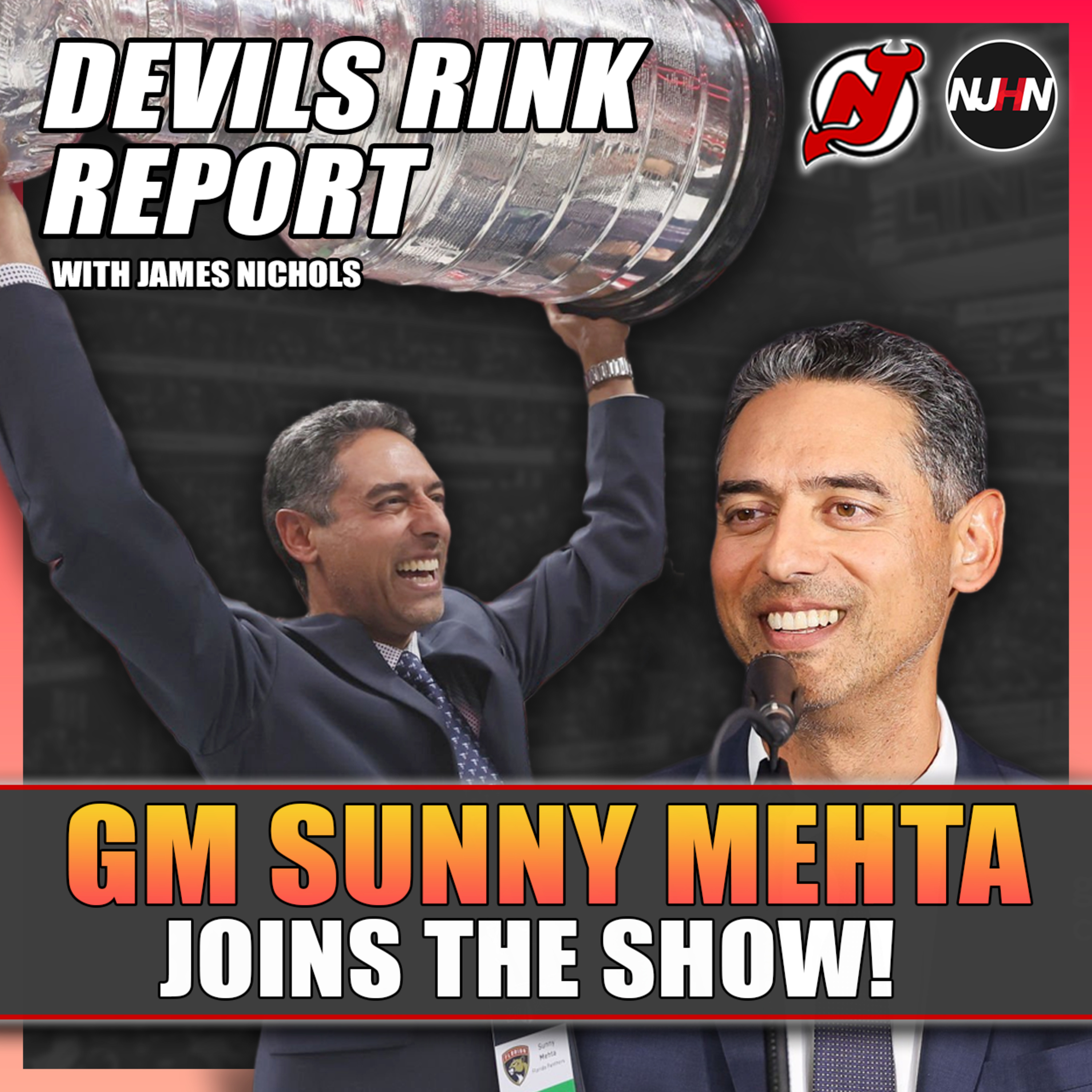 Sunny Mehta LIVE: Devils Offseason Moves & Contender Plans | Devils Rink Report episode artwork