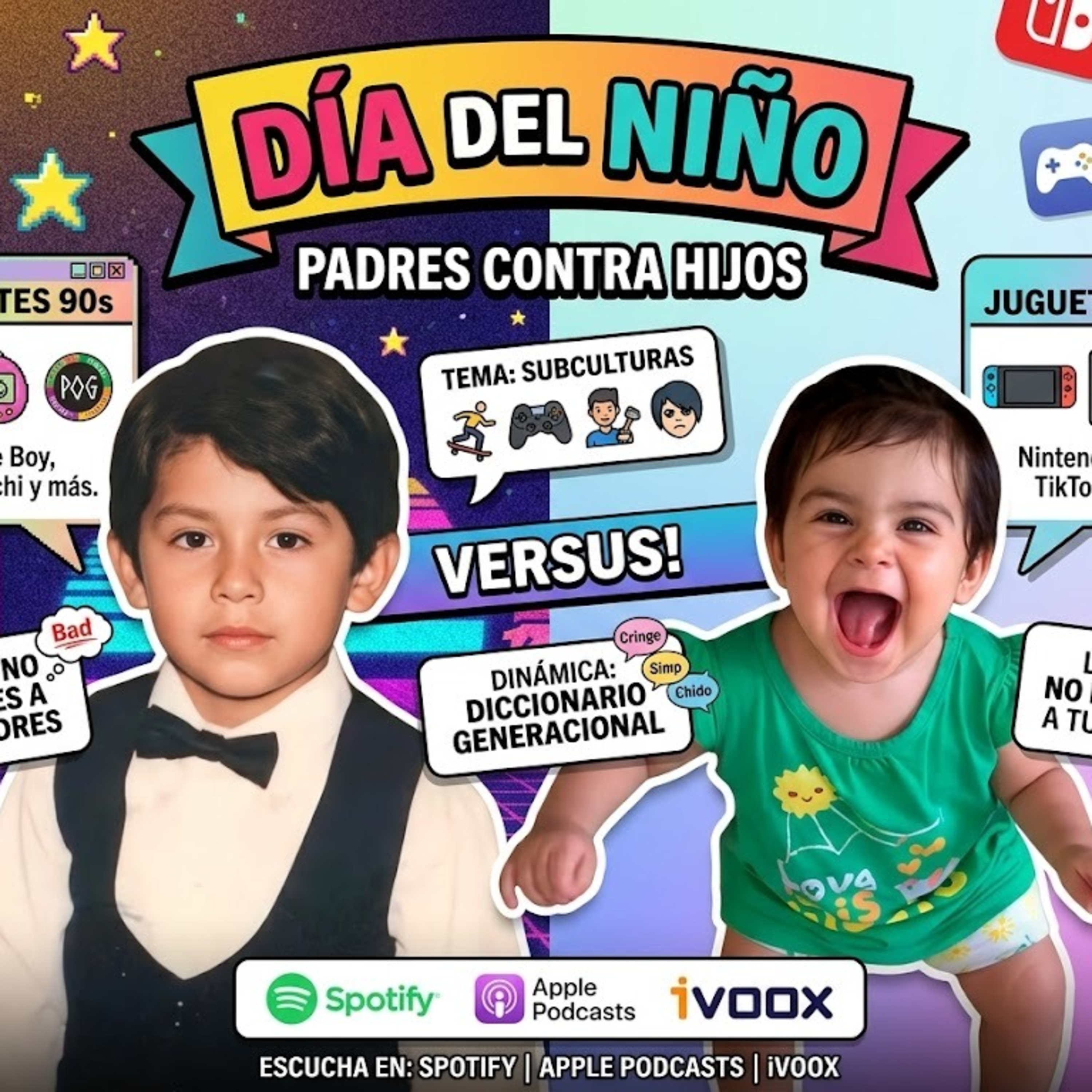 Portada de Padres Vs Hijos