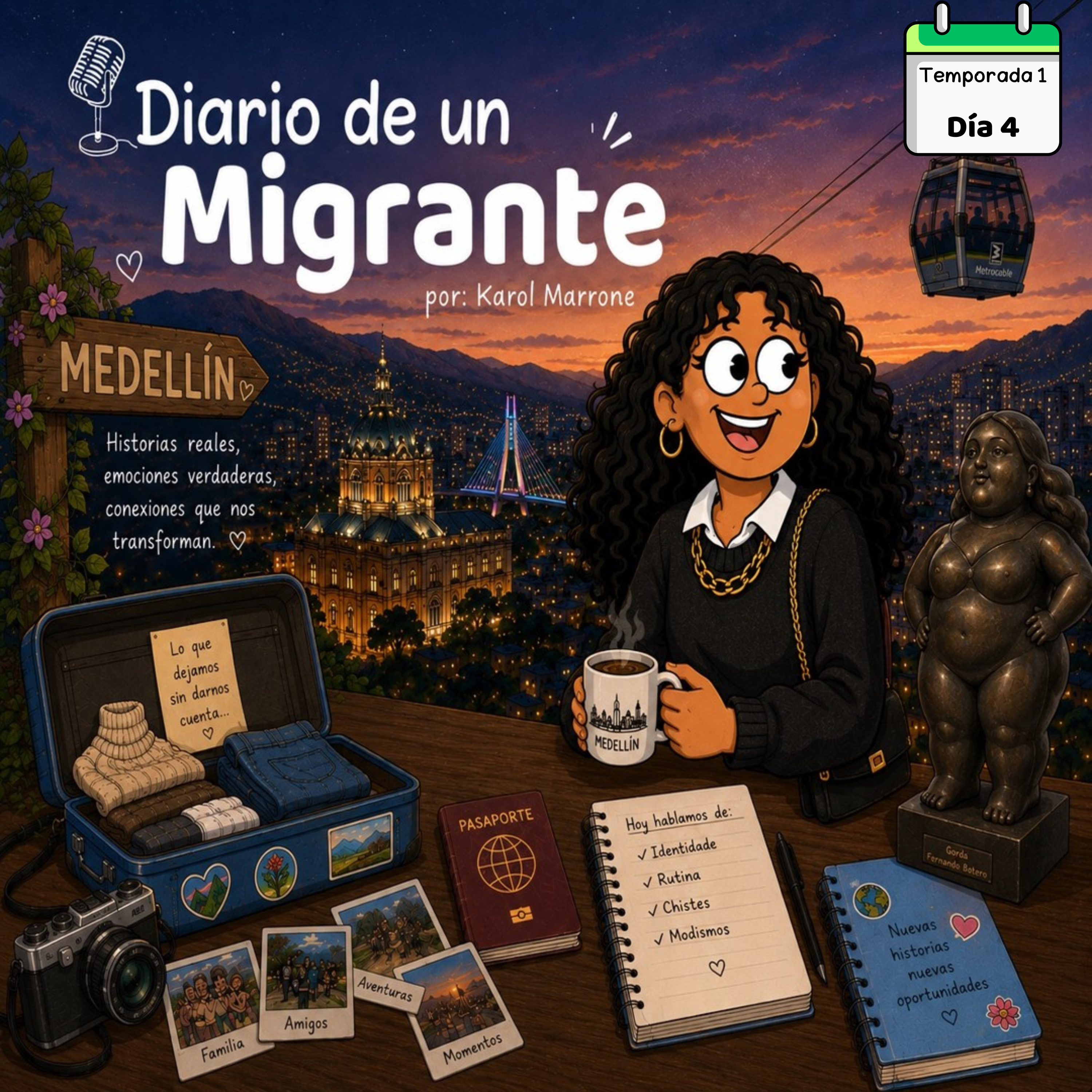 Portada de Diario de un migrante