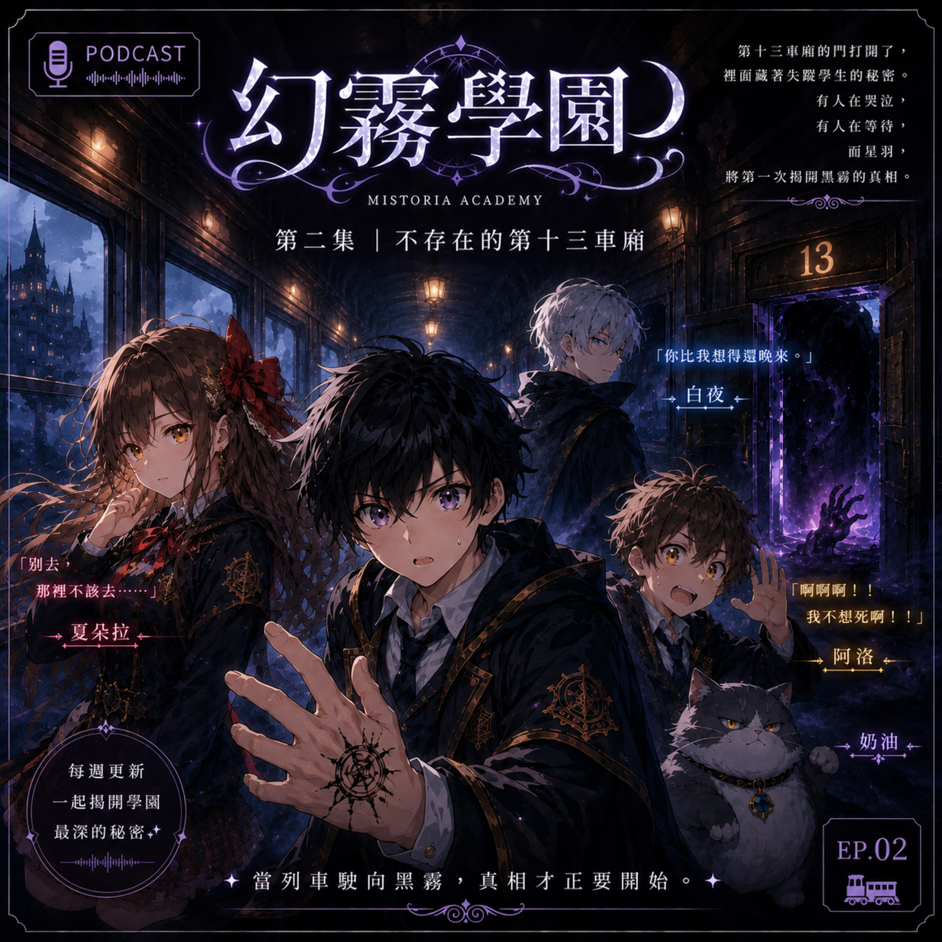 幻霧學院 第二集：不存在的第13號車廂 episode artwork