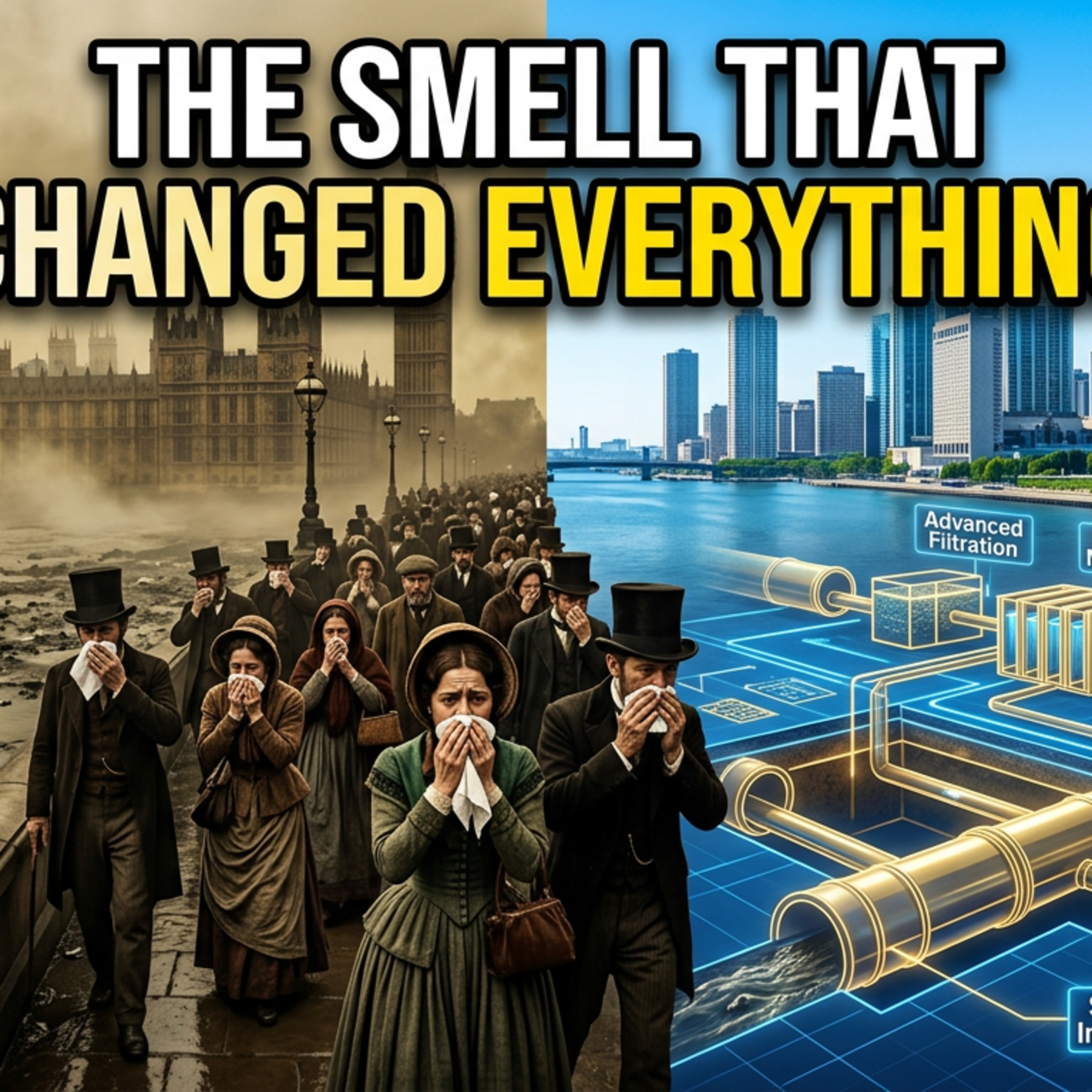 Why the 1858 Great Stink of London Changed Urban Planning Forever episode artwork
