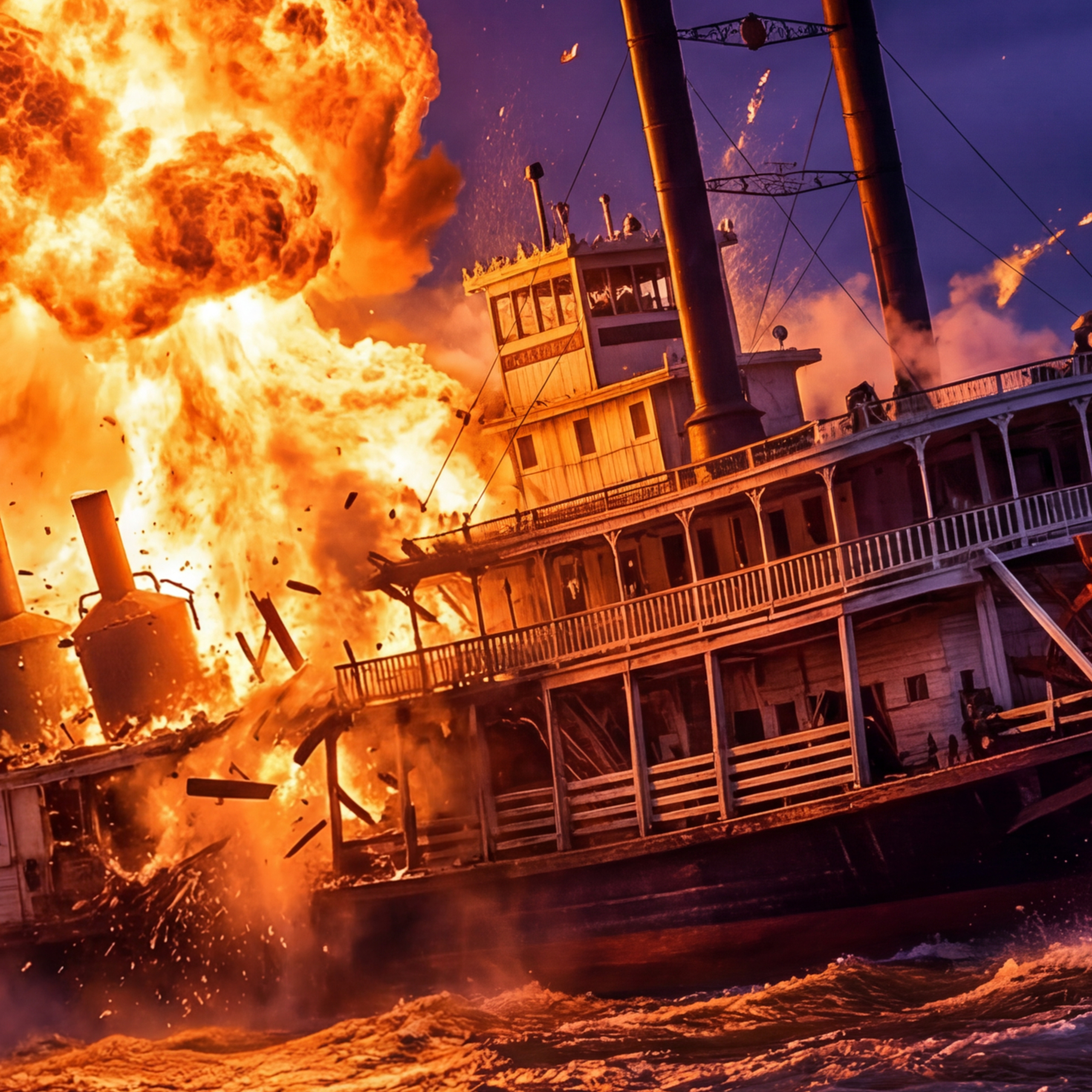 The Sinking of the SS Sultana episode artwork
