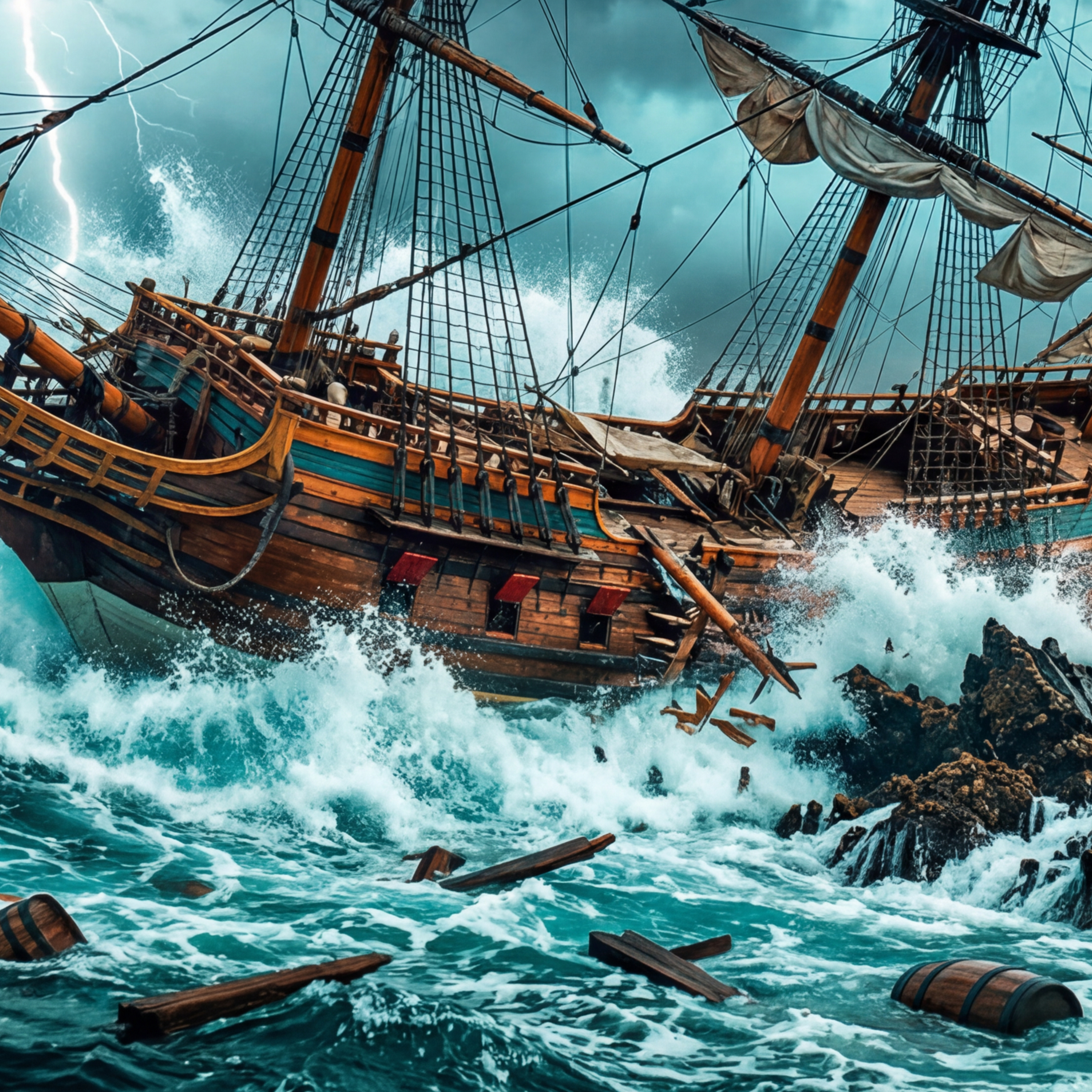 The Batavia Shipwreck 1629 episode artwork