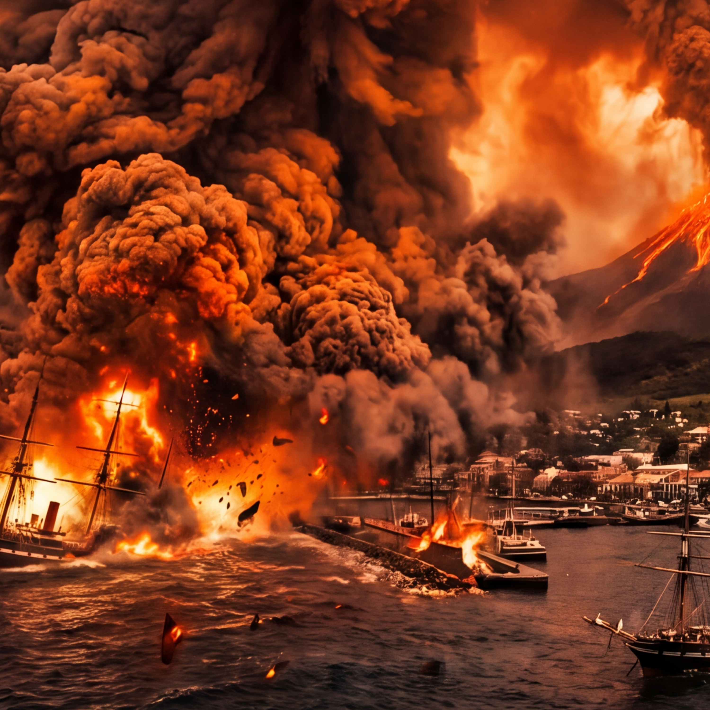 1902 Eruption of Mount Pelée episode artwork