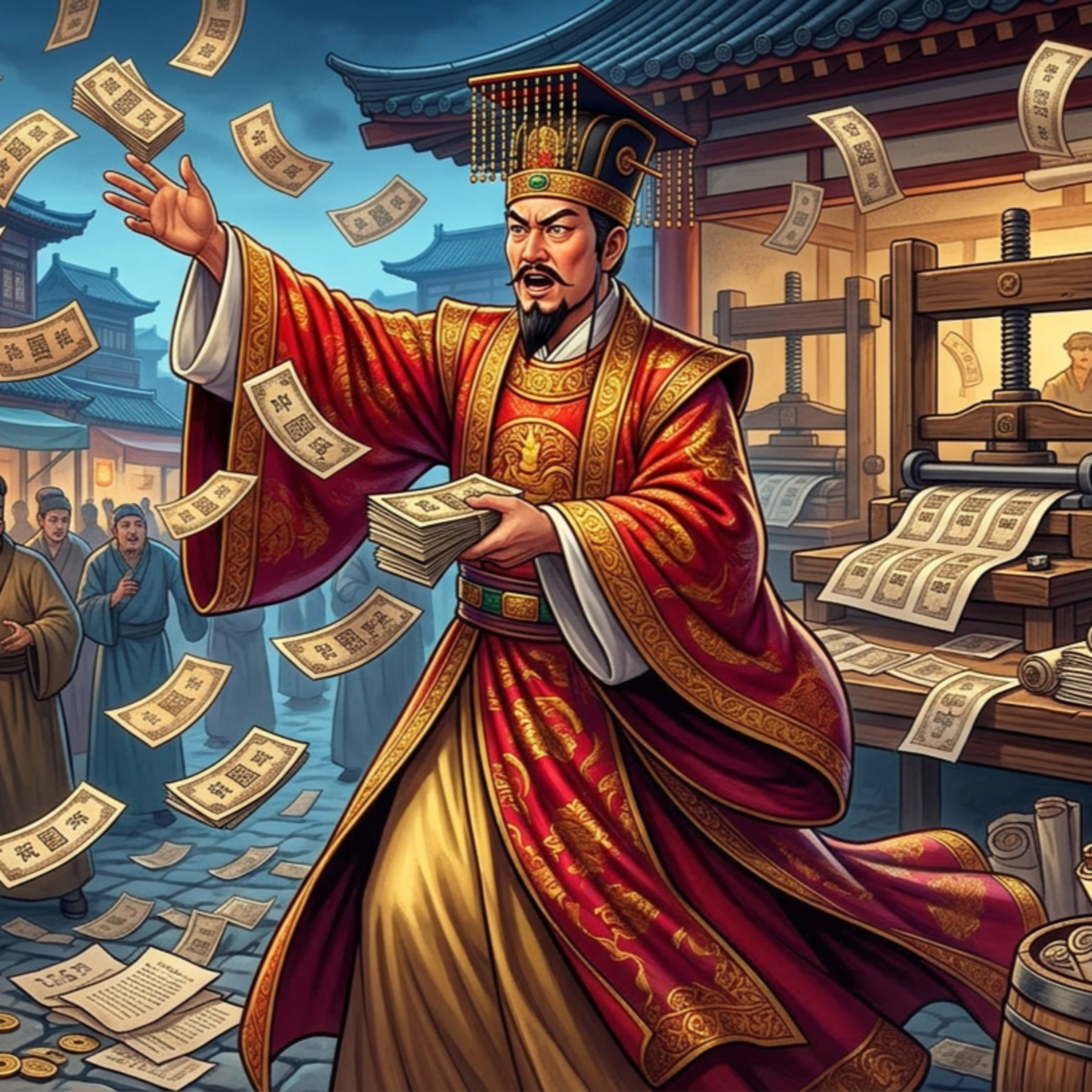 The Empire That Invented the Money Printer (And Caused Hyperinflation) episode artwork