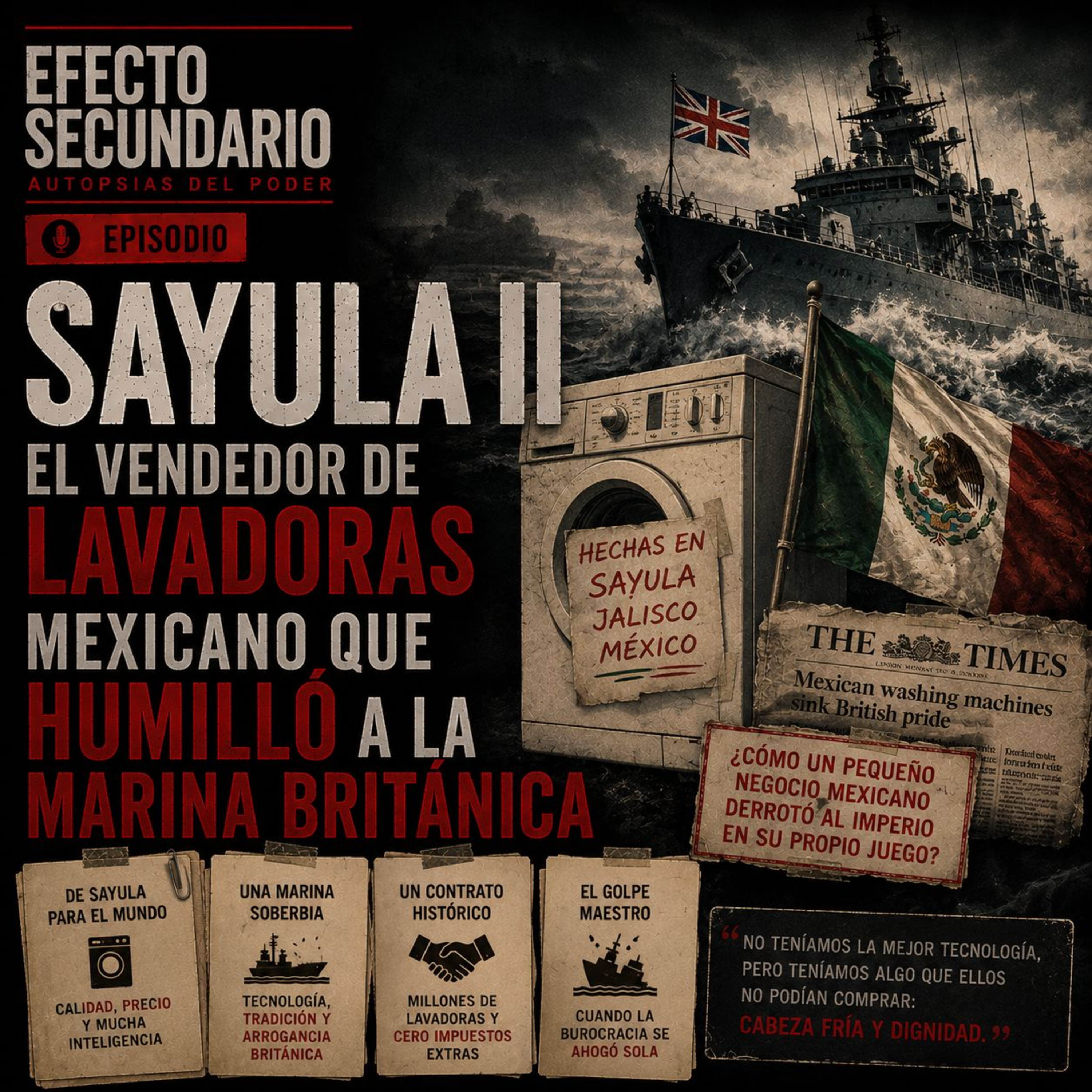 Portada de Efecto Secundario: Autopsias del Poder