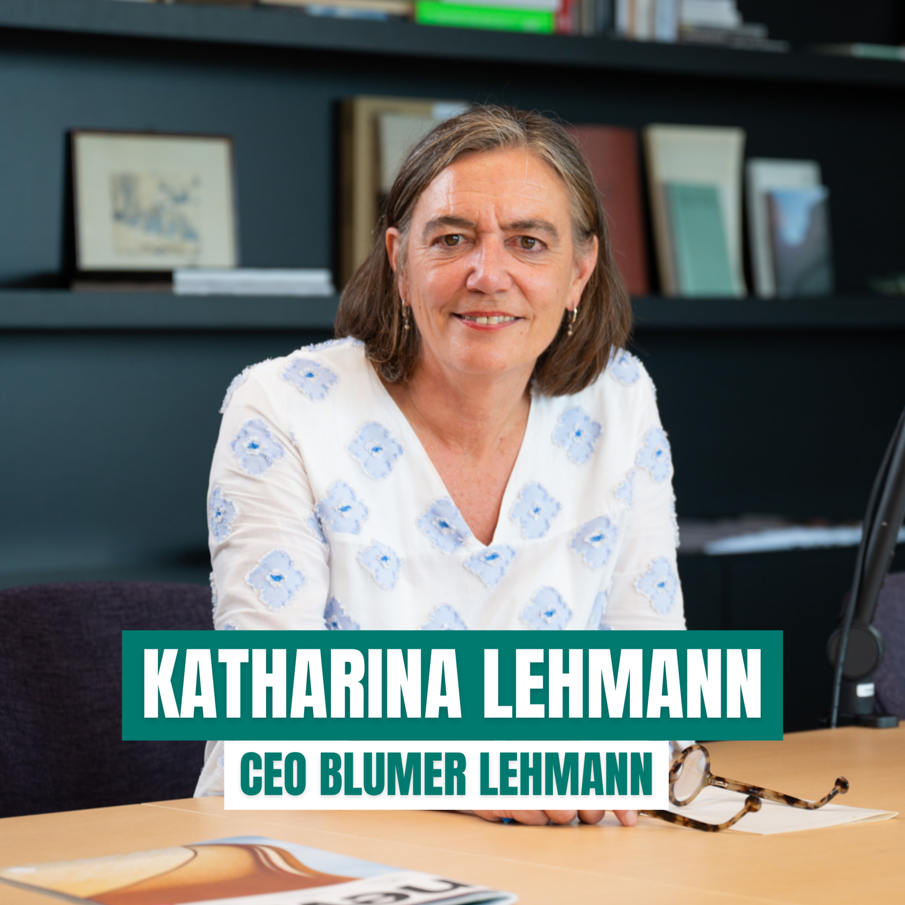 Aus Gossau baut sie mit den bekanntesten Architekten der Welt: Blumer Lehmann CEO Katharina Lehmann (Gipfelstürmer Podcast #8) episode artwork