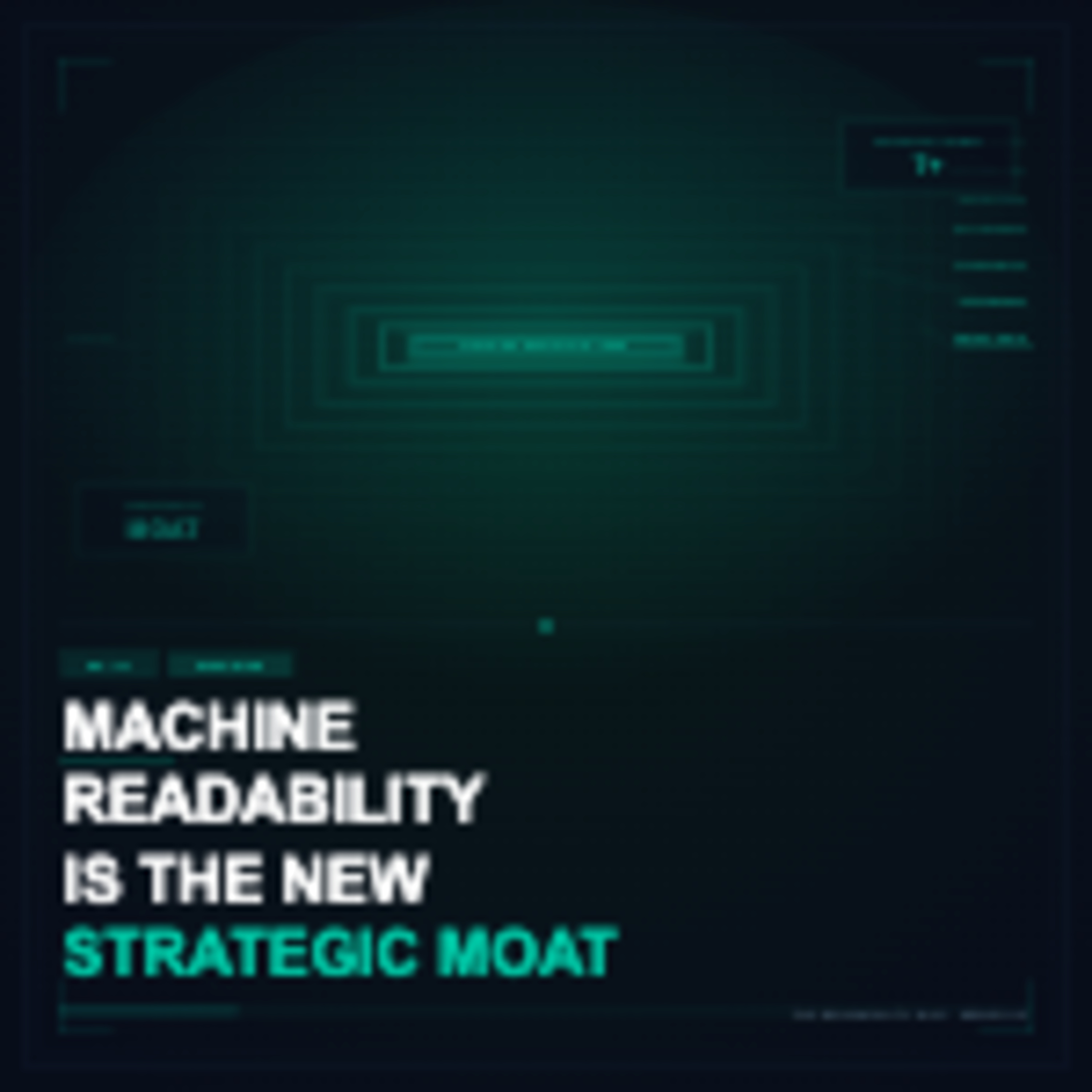 Series 15 - The Deep Dive: Machine Readability Is the New Strategic Moat episode artwork