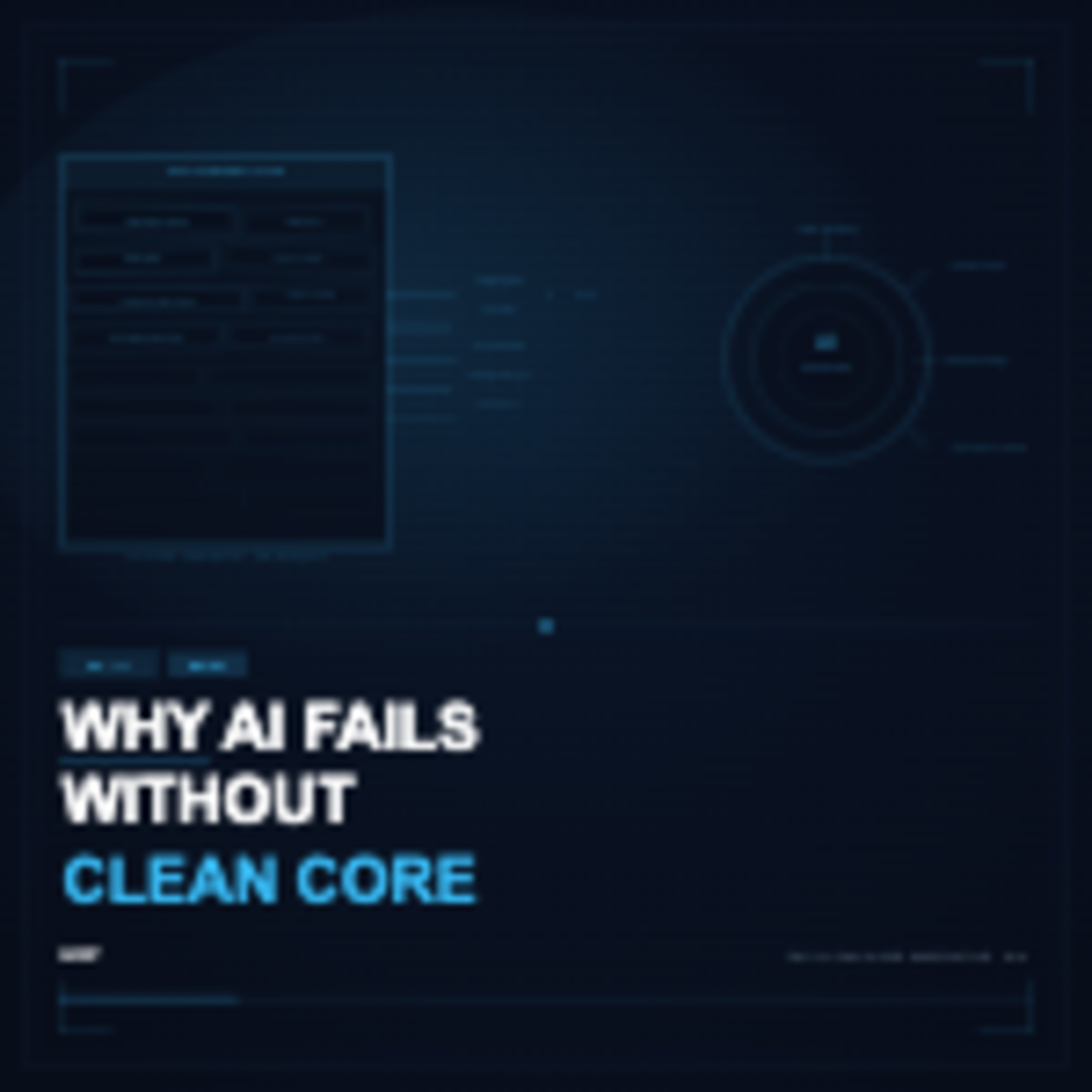 Series 16 - The Brief: Why AI Fails Without Clean Core ERP episode artwork