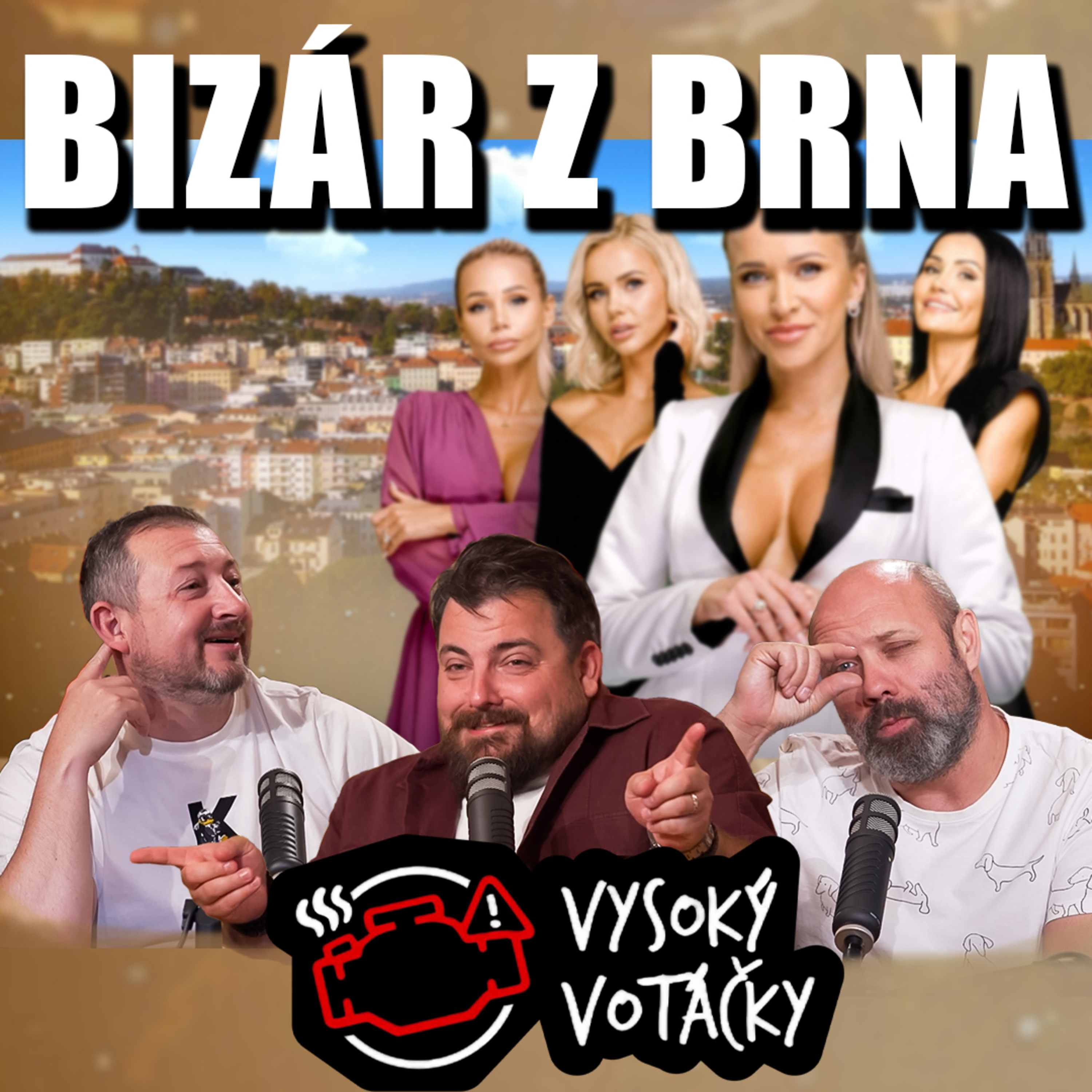 Bizár jménem Královny Brna, STK šikana a čínský chaos v názvech aut! Vysoký Votáčky #6 episode artwork