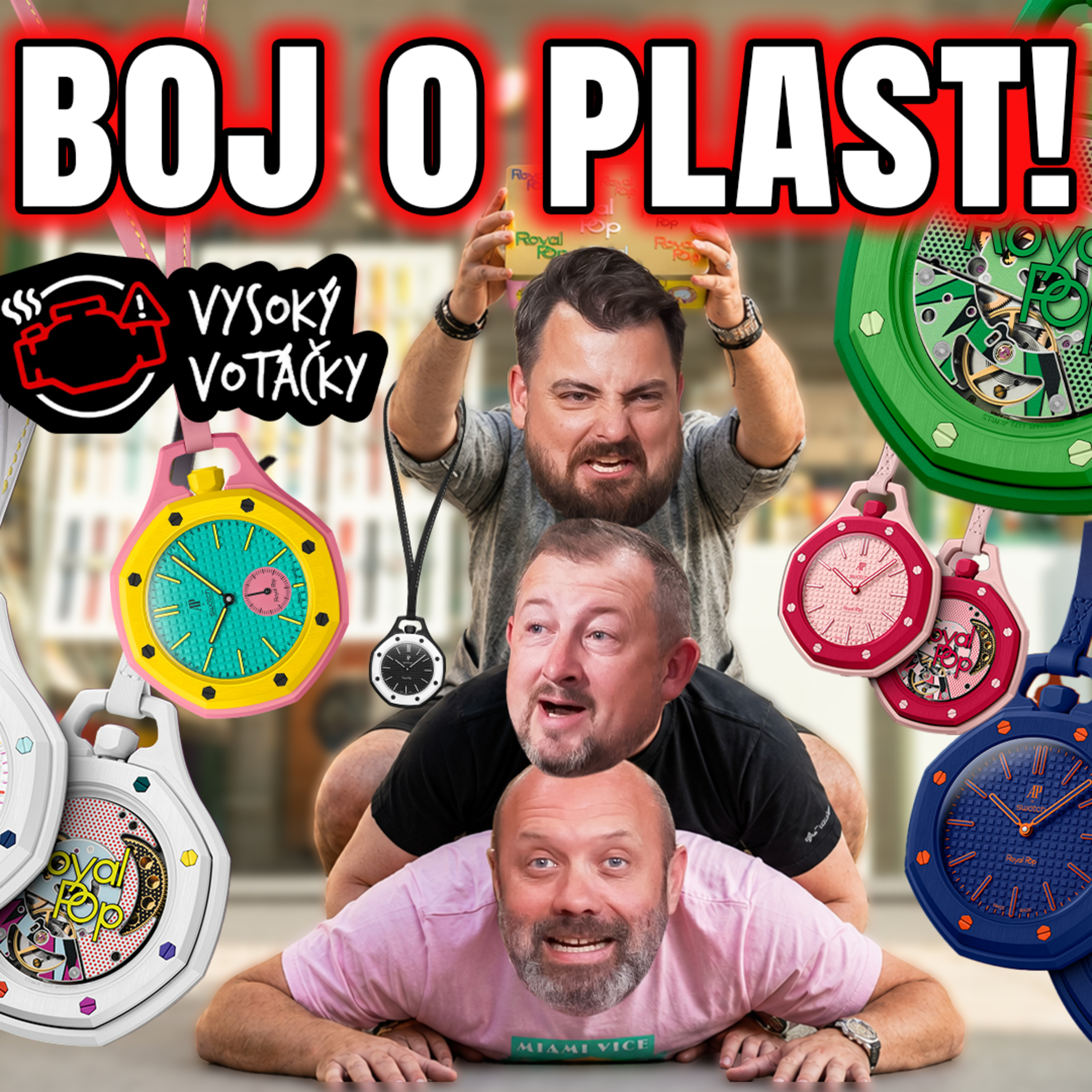 UŽ SE PEROU O HODINKY, NEJHNUSNĚJŠÍ FERRARI A MYSLIVCOVÁ LIKVIDUJE LAMBO | VV #8 episode artwork