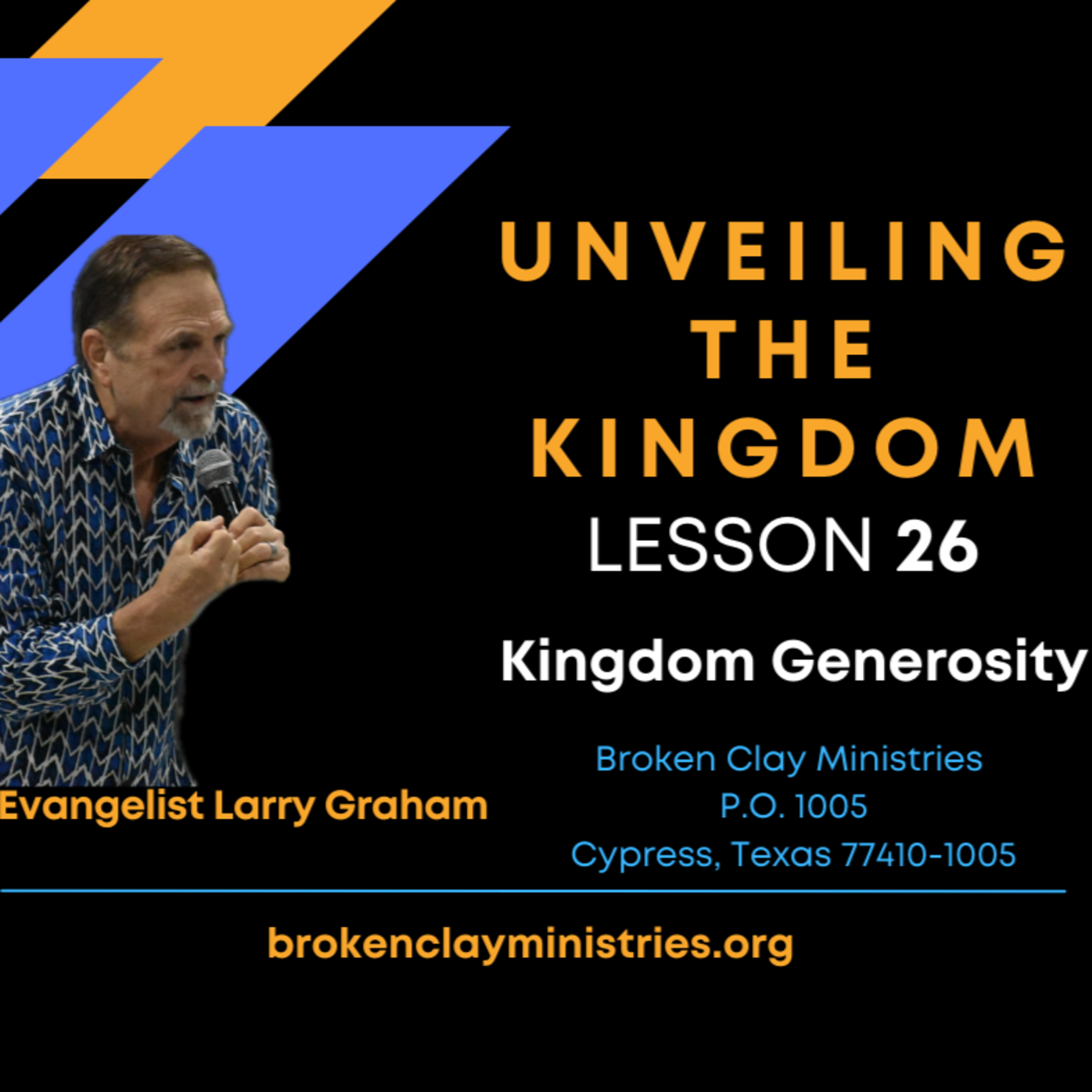 Kingdom Generosity - Lesson 26 episode artwork