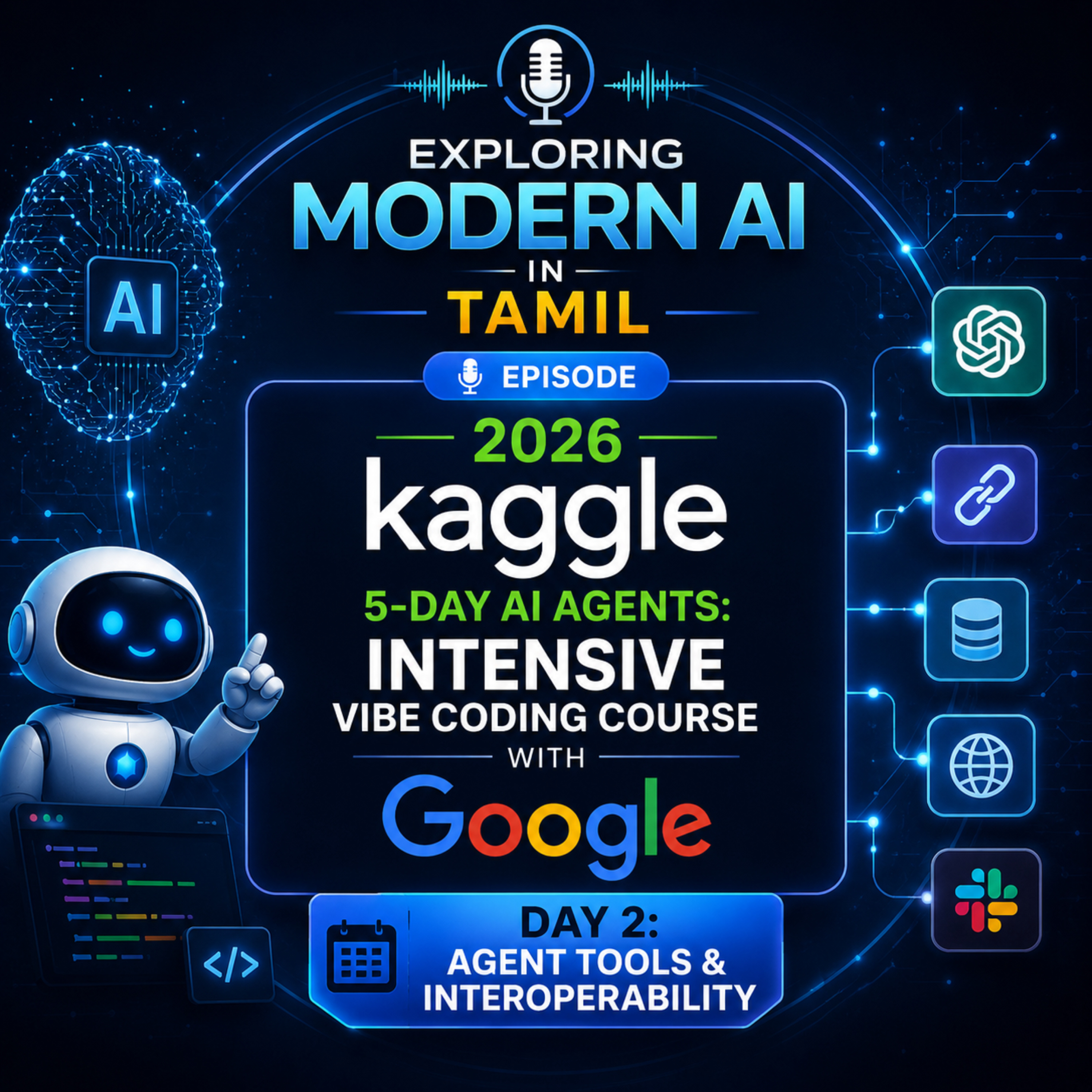 2026 Day 2 - Agent Tools & Interoperability | Google AI Agents Course episode artwork