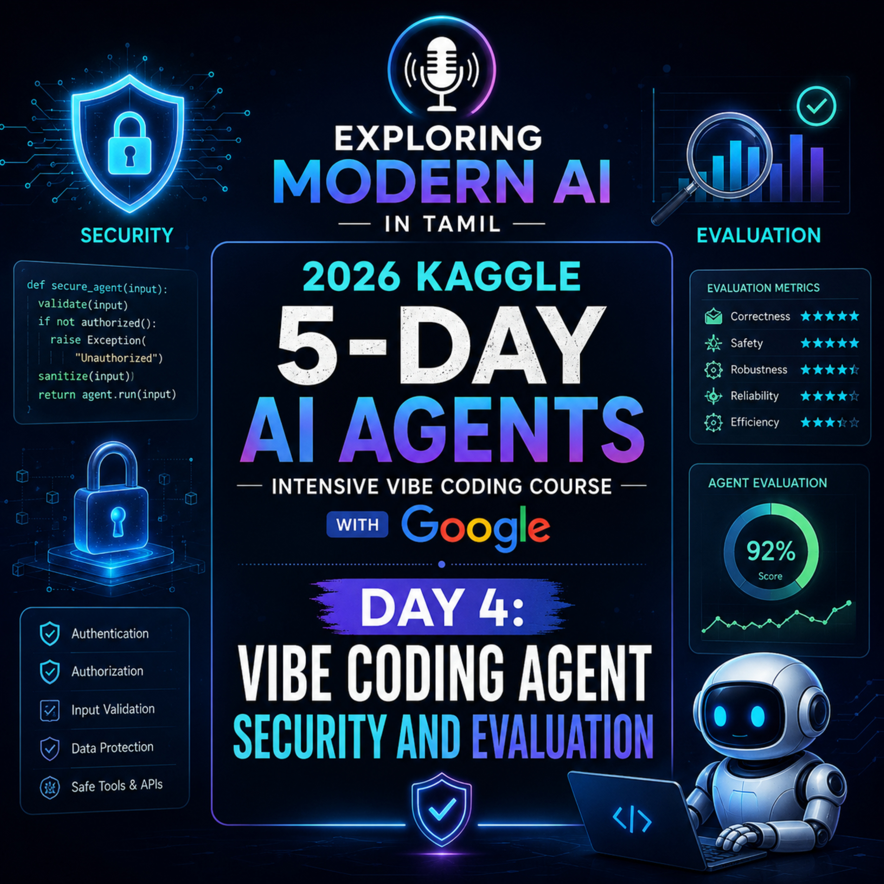 2026 Day 4 - Vibe Coding Agent Security and Evaluation | Google AI Agents Course episode artwork