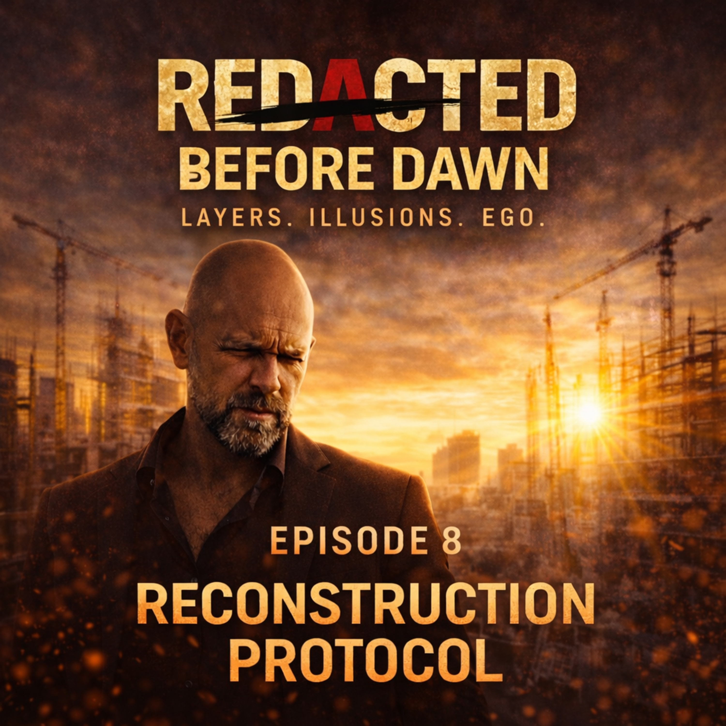 REDACTED BEFORE DAWN: RECONSTRUCTION PROTOCOL | Trauma Recovery, Identity & Transformation episode artwork