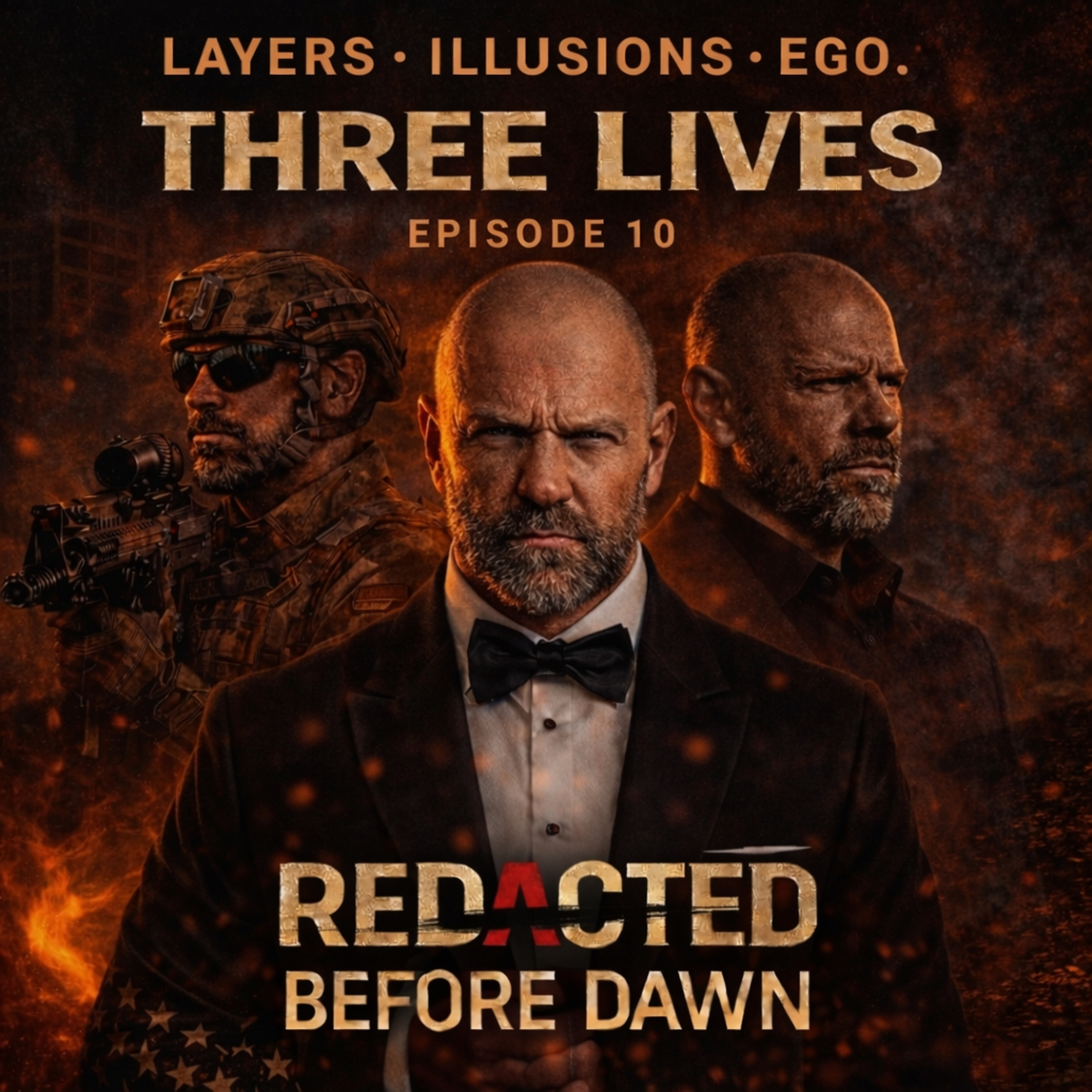 REDACTED BEFORE DAWN: THE THREE LIVES | Shadow Self, Identity & Psychological Warfare episode artwork