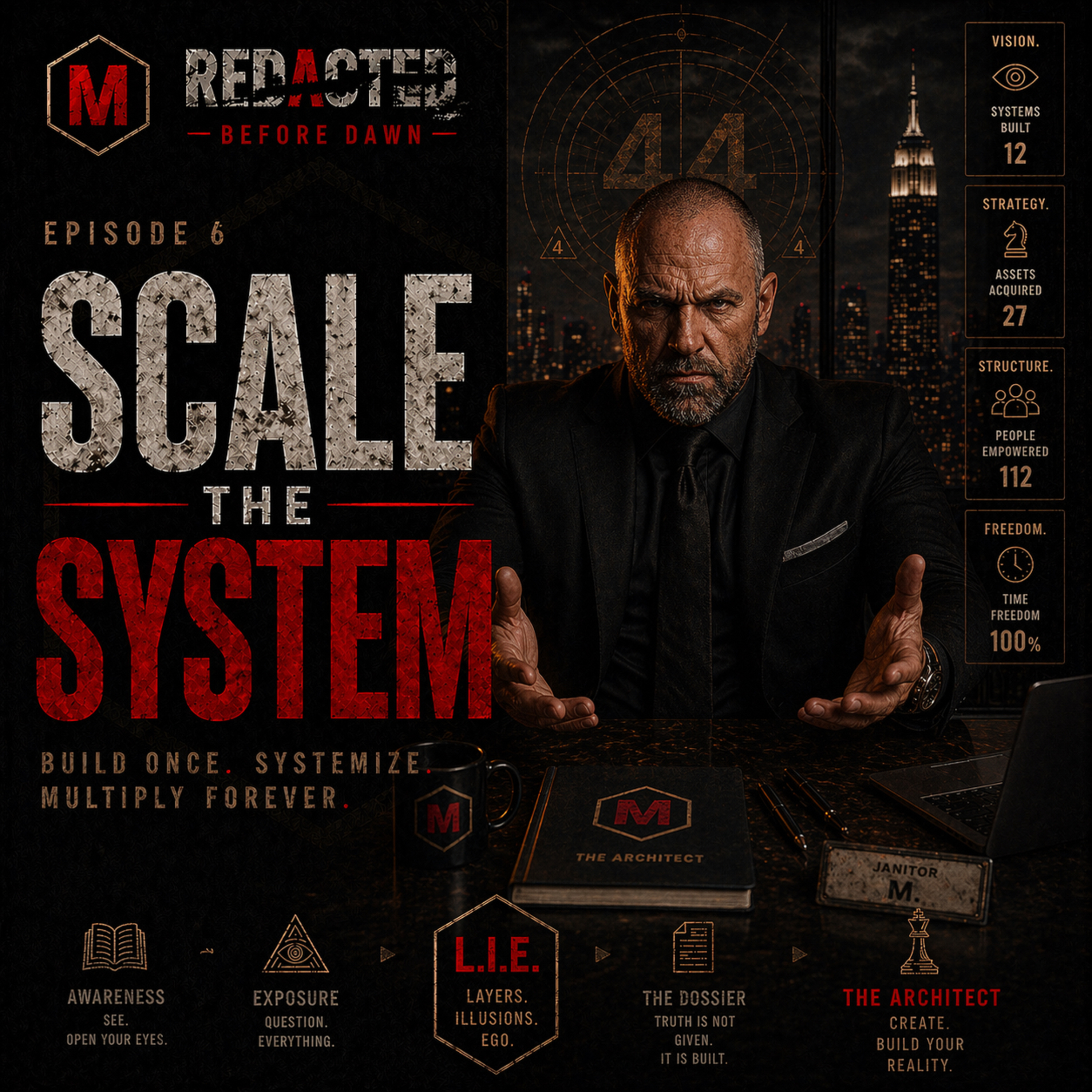 THE ARCHITECT: SCALE THE SYSTEM | Leverage, Structure & Operational Growth episode artwork