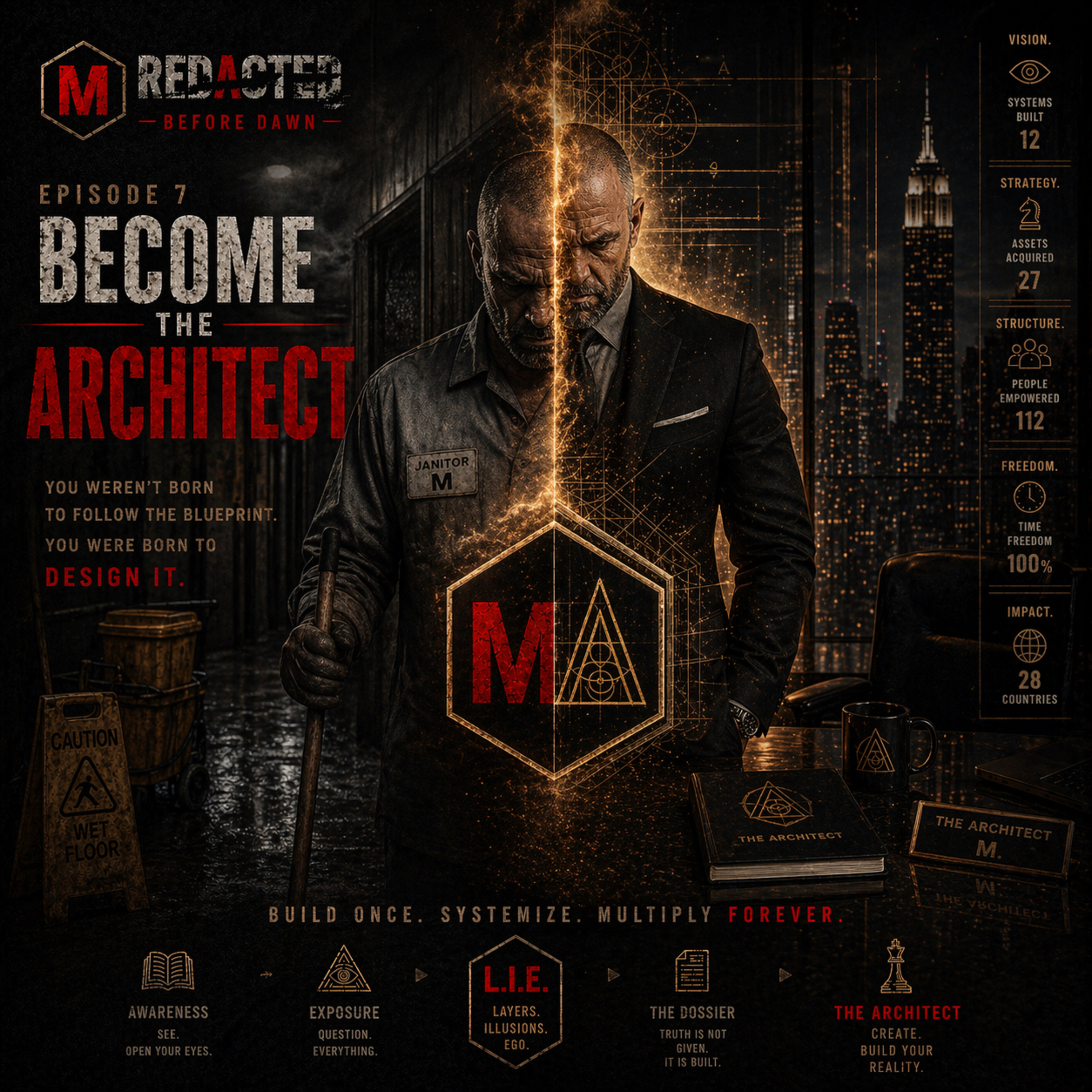 THE ARCHITECT: BECOME THE ARCHITECT | Systems, Identity & Strategic Design episode artwork