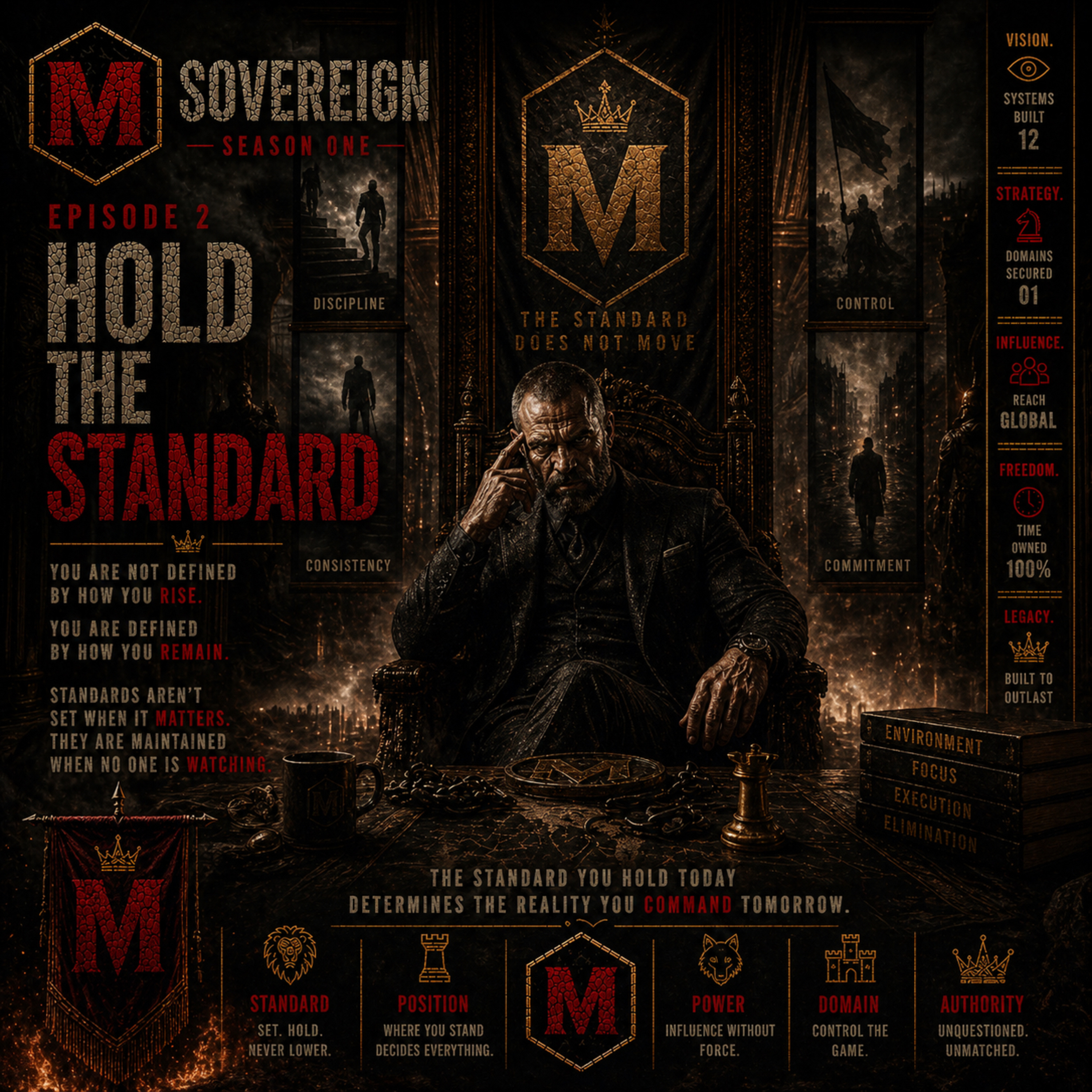 SOVEREIGN: HOLD THE STANDARD | Discipline, Consistency & Authority episode artwork