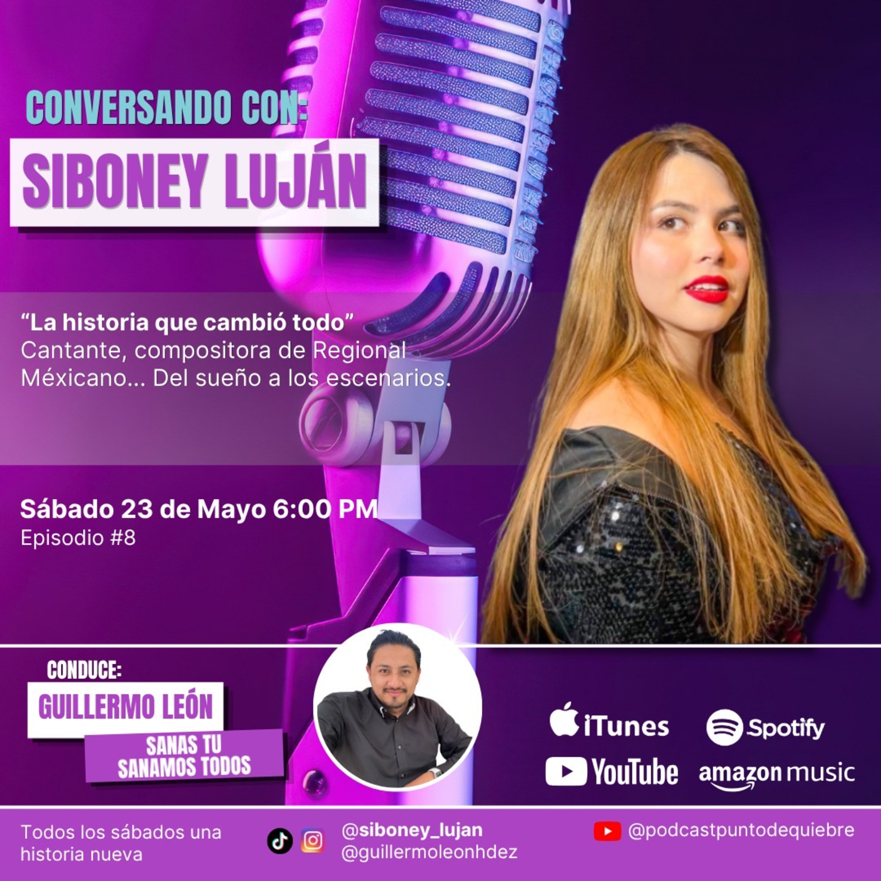 Episodio 7 | Siboney Luján episode artwork