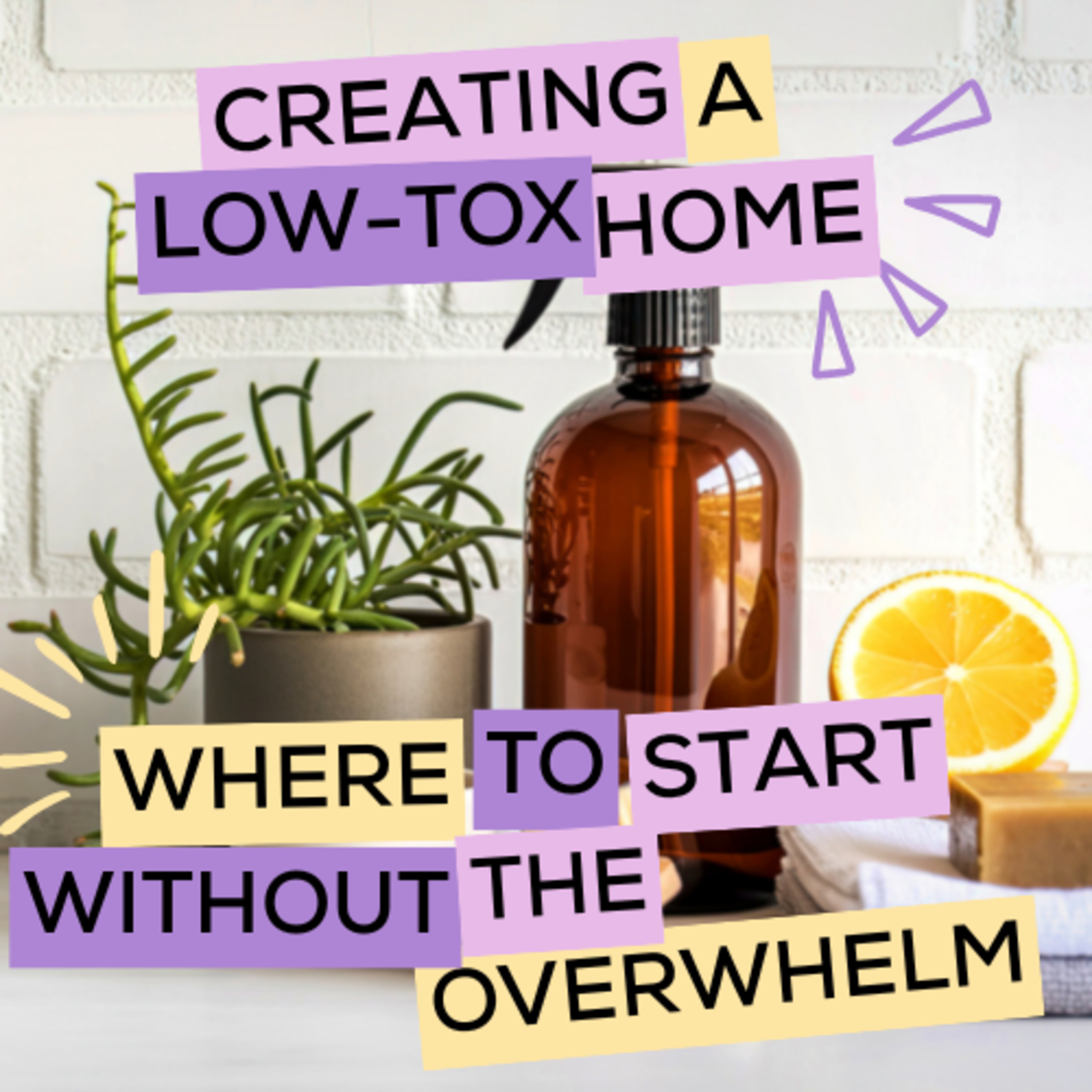 Reducing Toxins at Home: Where to Start Without the Overwhelm episode artwork