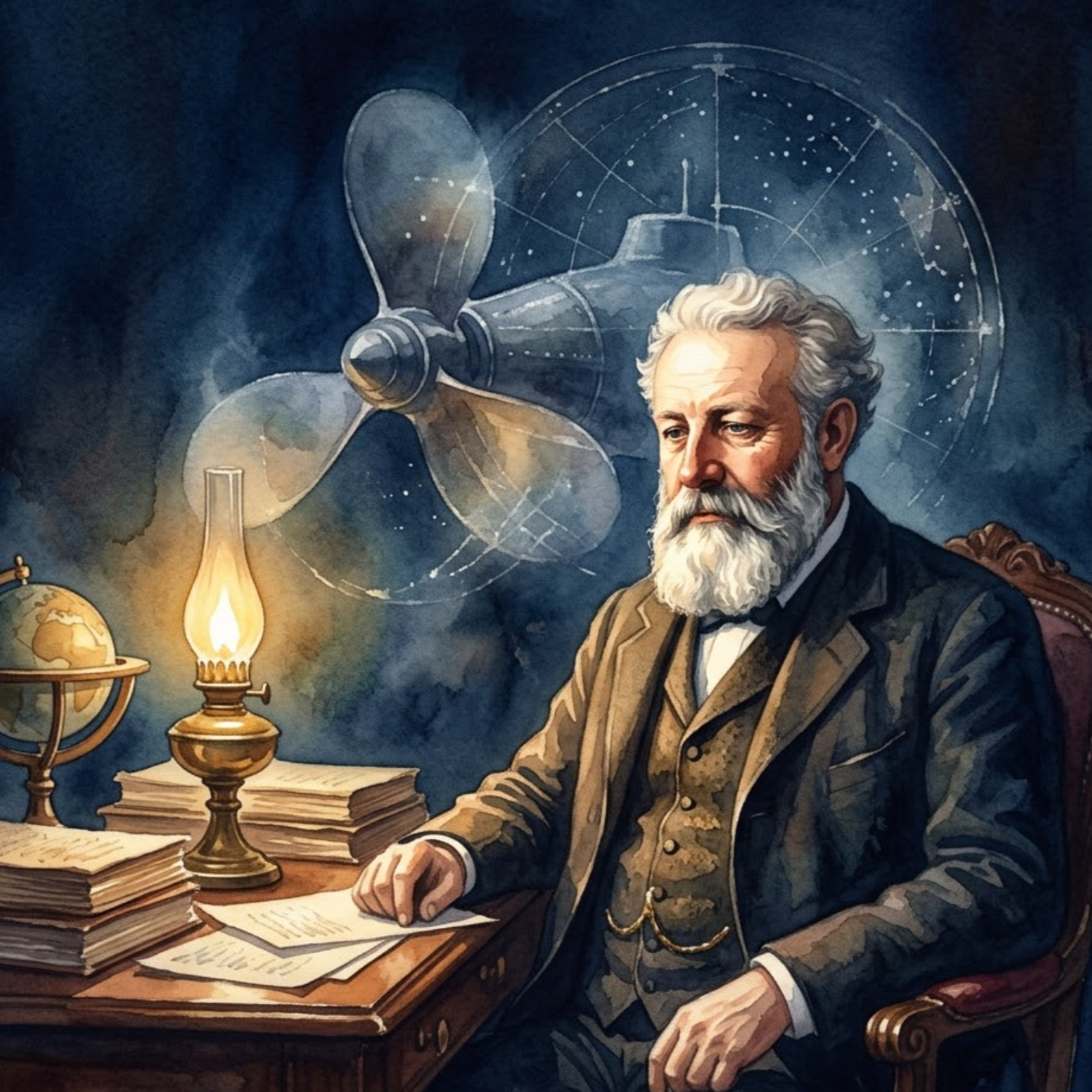 Cover von Jules Verne – Wenn das Kerzenlicht über ferne Welten wandert