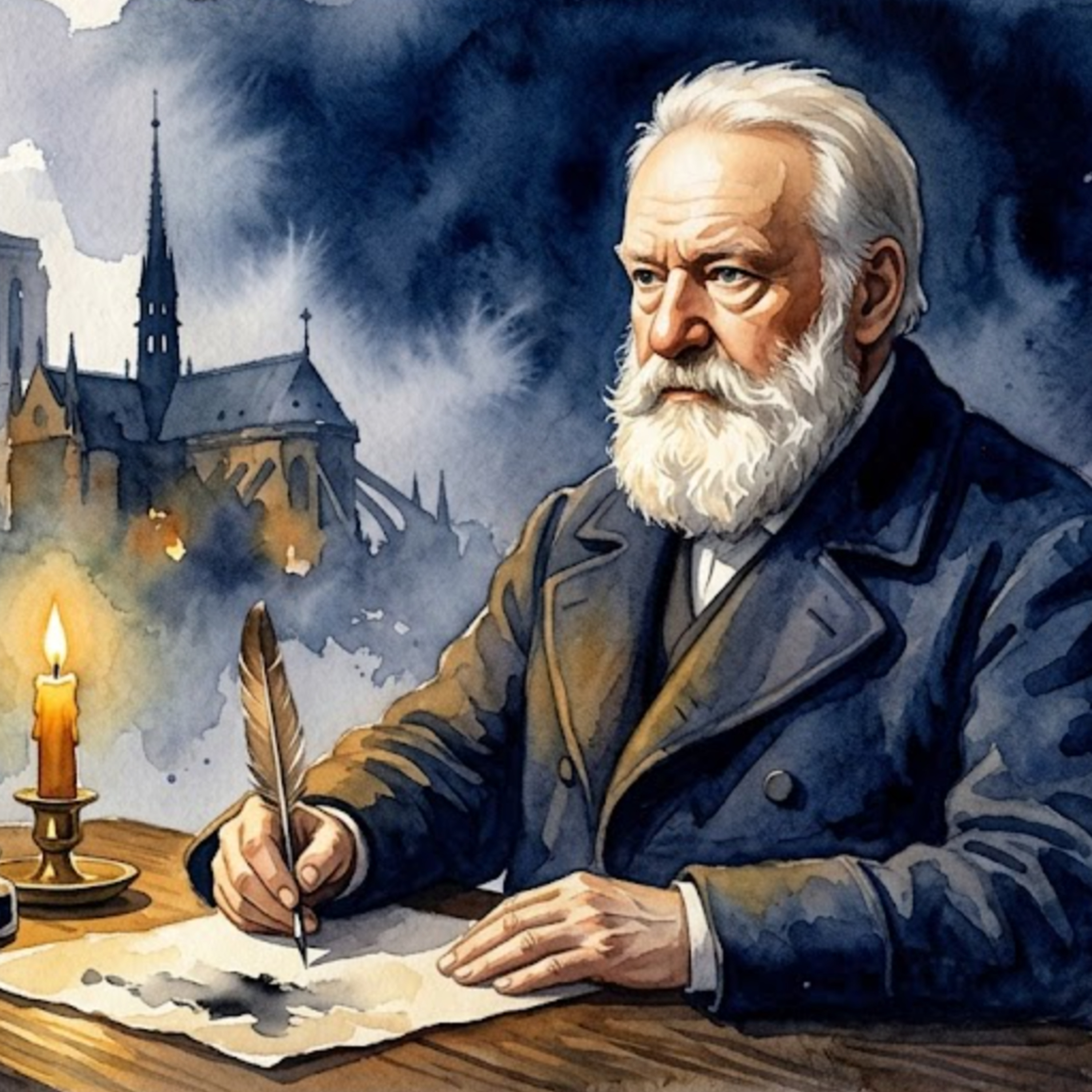Cover von Victor Hugo – Wenn schwarze Tinte auf raues Löschpapier trifft
