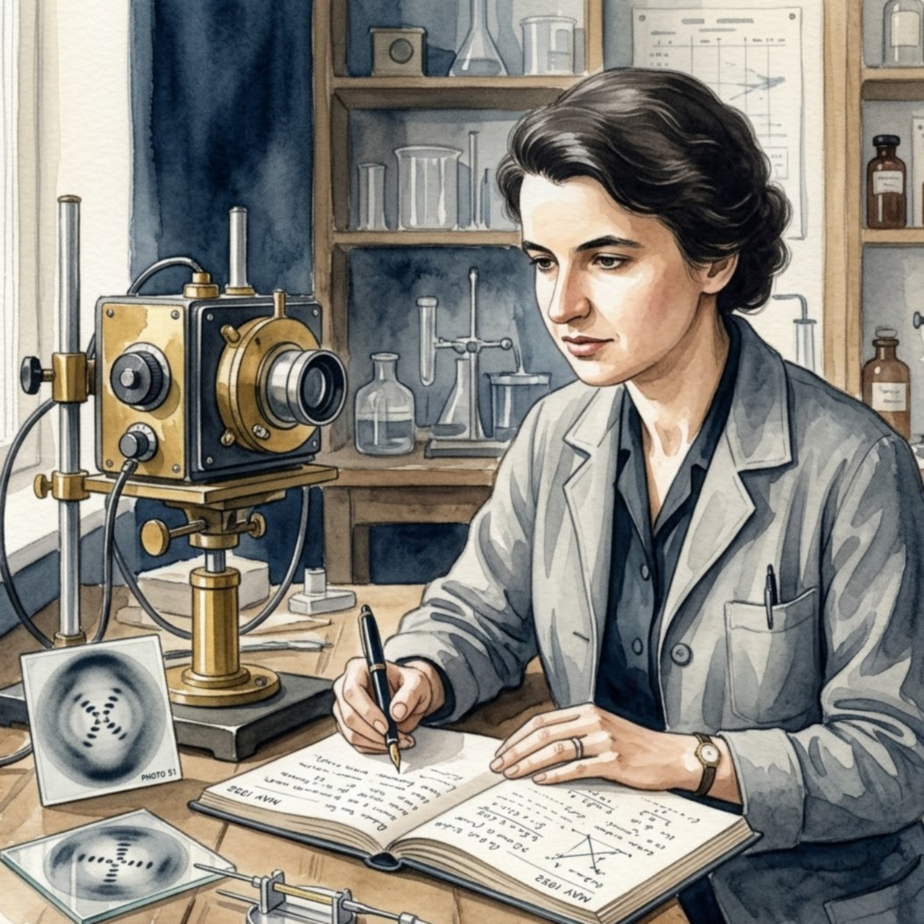 Cover von Rosalind Franklin - Das Foto im stillen Labor