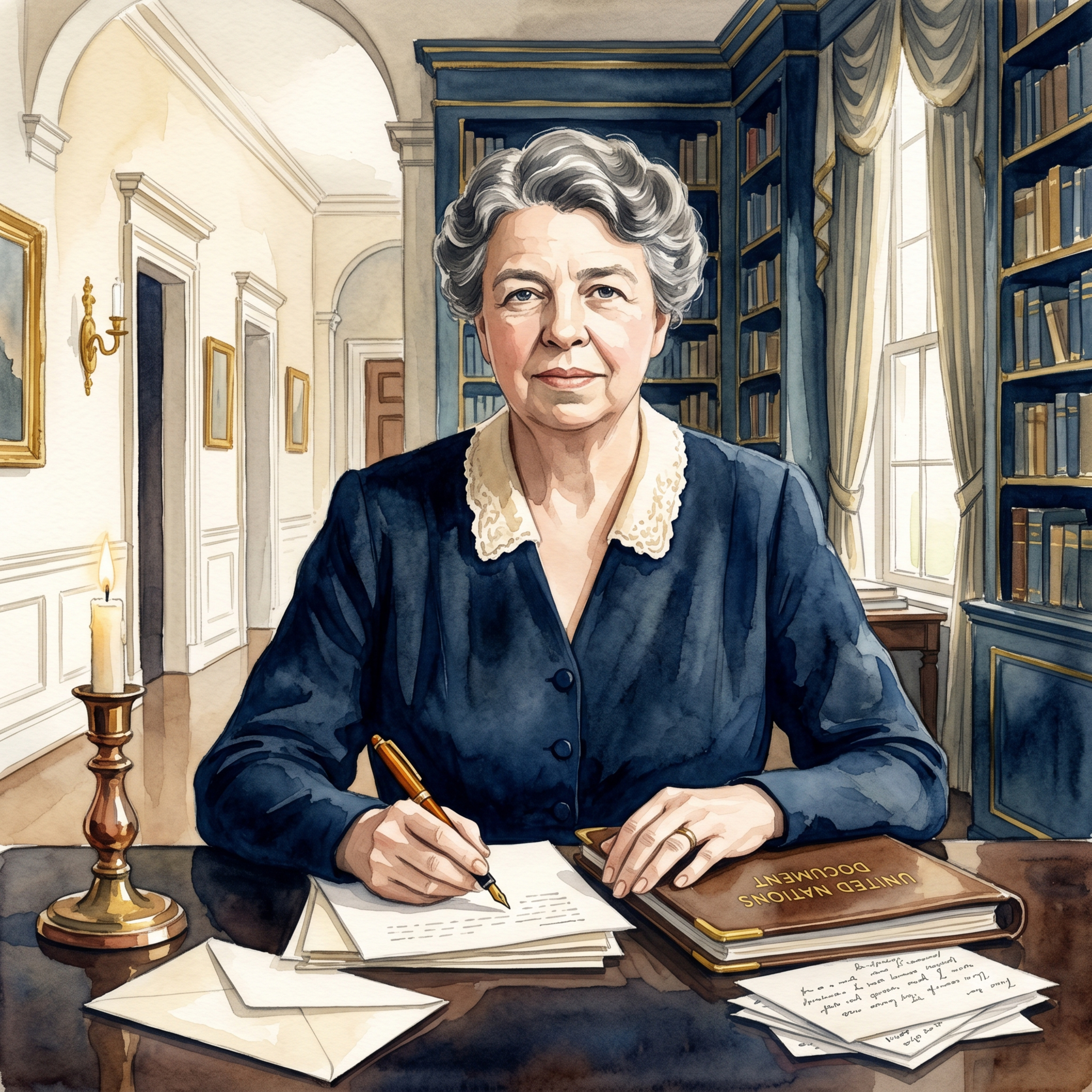 Eleanor Roosevelt – Die First Lady, die Menschenrechte neu prägte | Biografie zum Einschlafen episode artwork