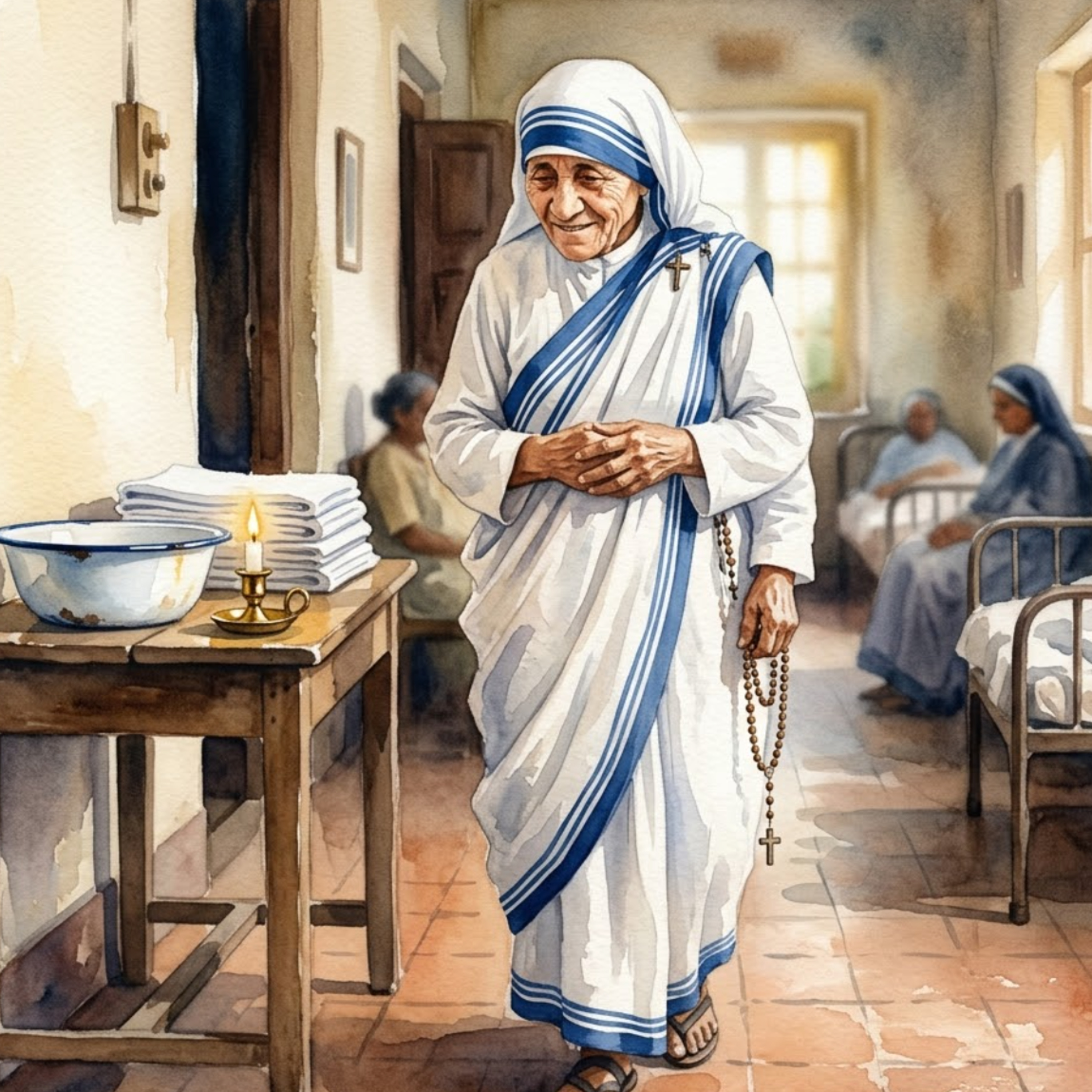 Teresa von Kalkutta – Heilige der Armen zwischen Hingabe und Zweifel | Biografie zum Einschlafen episode artwork
