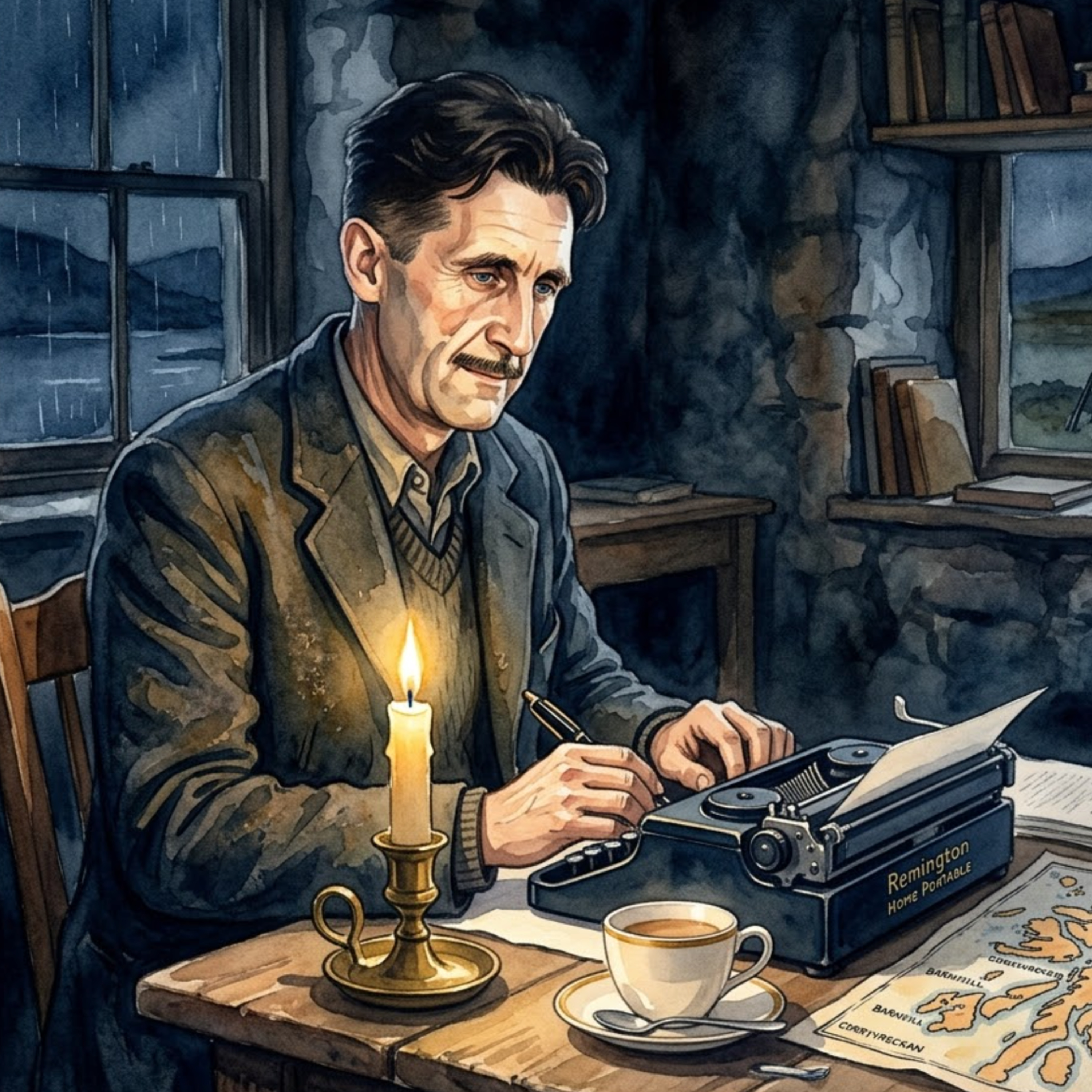 George Orwell – Der Mann hinter „1984“ und „Farm der Tiere“ | Biografie zum Einschlafen episode artwork