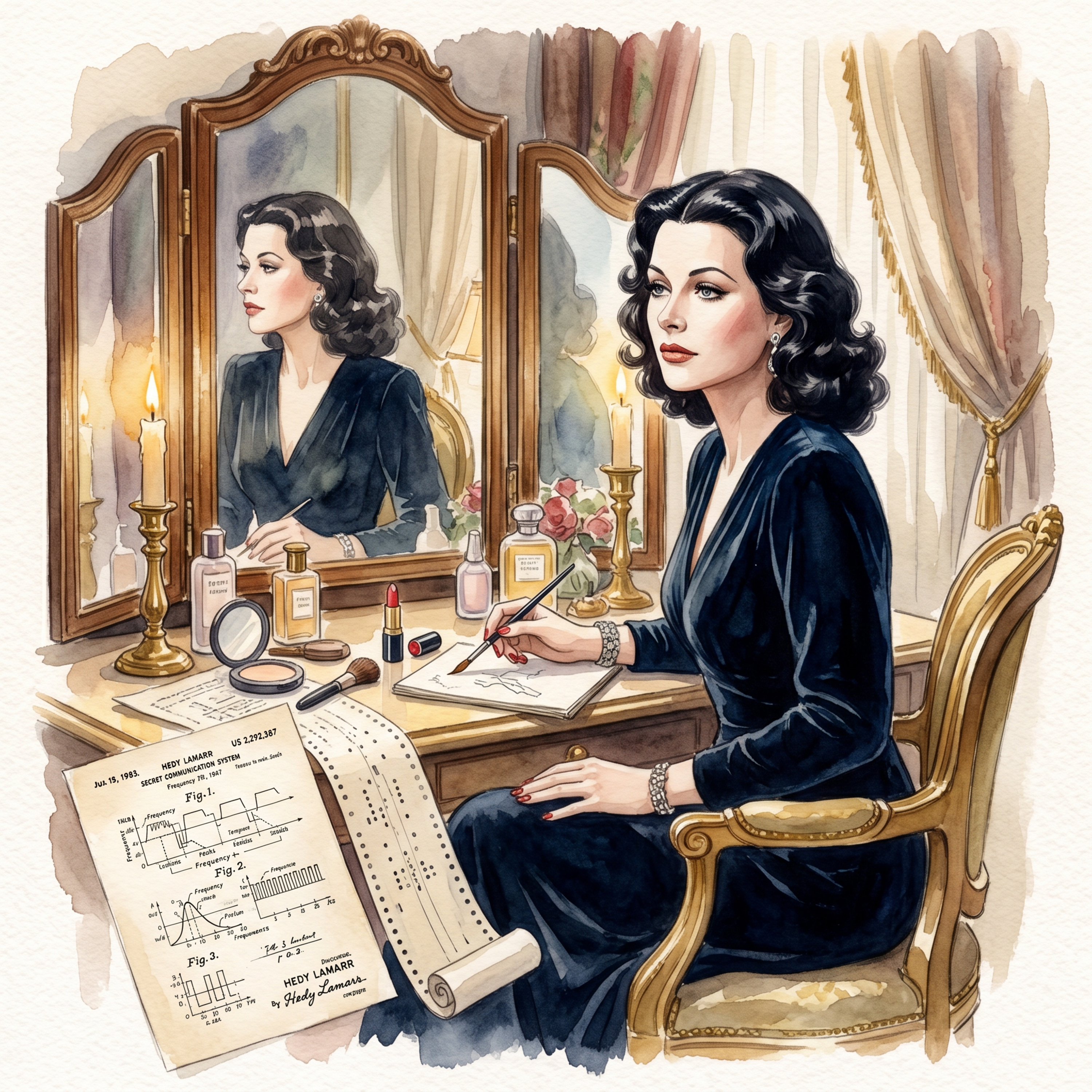 Hedy Lamarr – Hollywoodstar und Erfinderin der Funktechnik | Biografie zum Einschlafen episode artwork