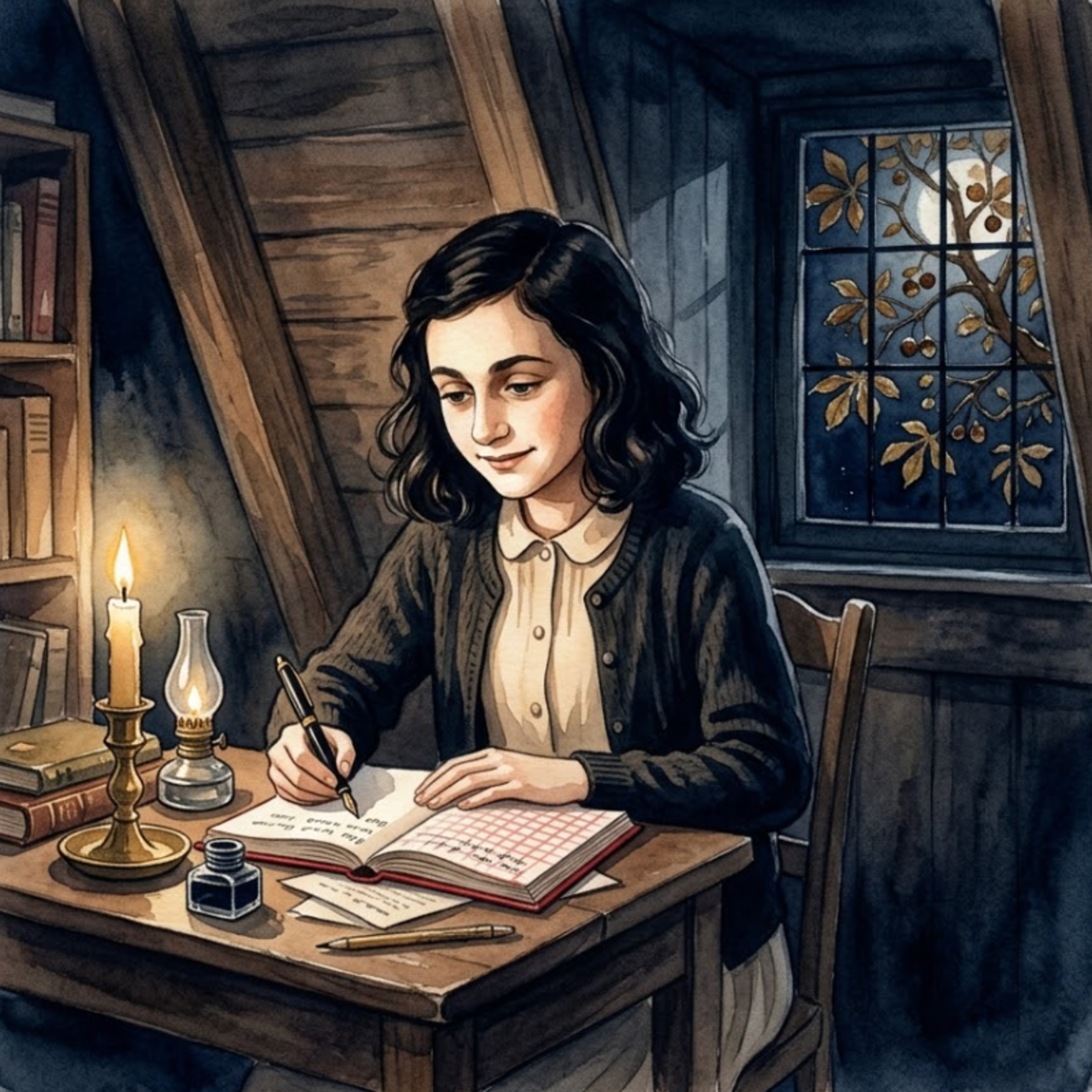 Anne Frank – Das Mädchen hinter dem weltberühmten Tagebuch | Biografie zum Einschlafen episode artwork
