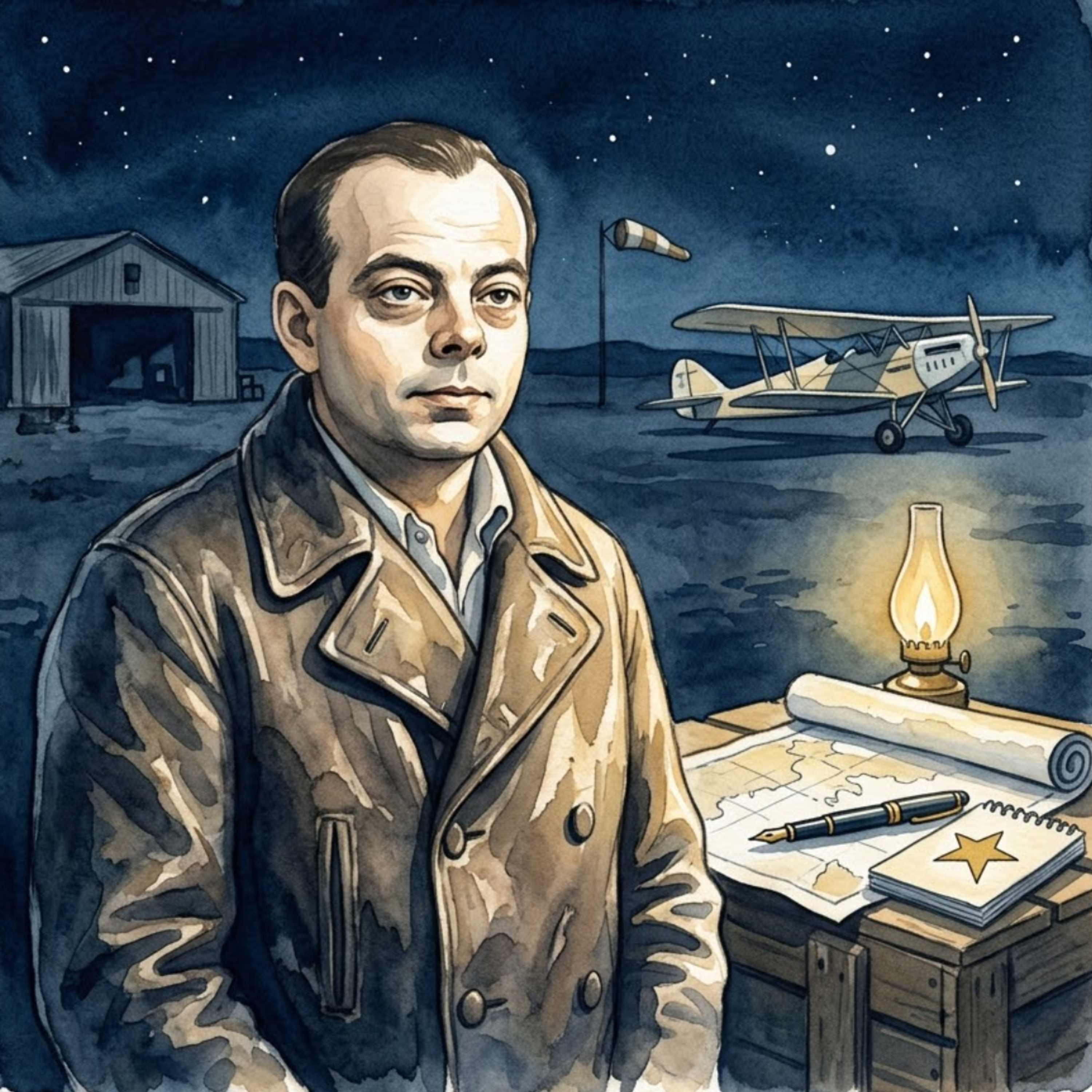 Antoine de Saint-Exupéry – Der Pilot hinter „Der kleine Prinz“ | Biografie zum Einschlafen episode artwork