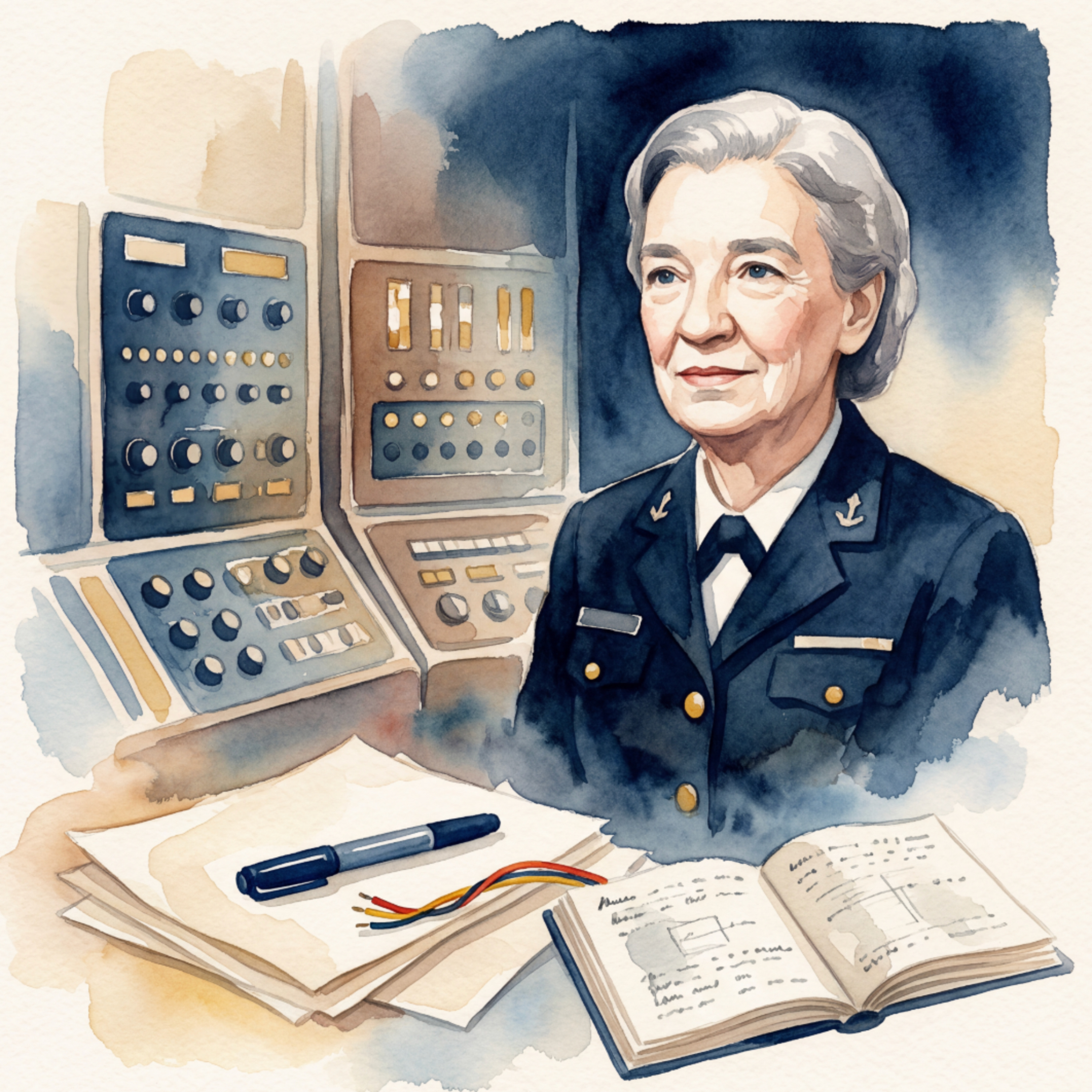Grace Hopper – Die Computerpionierin hinter COBOL | Biografie zum Einschlafen