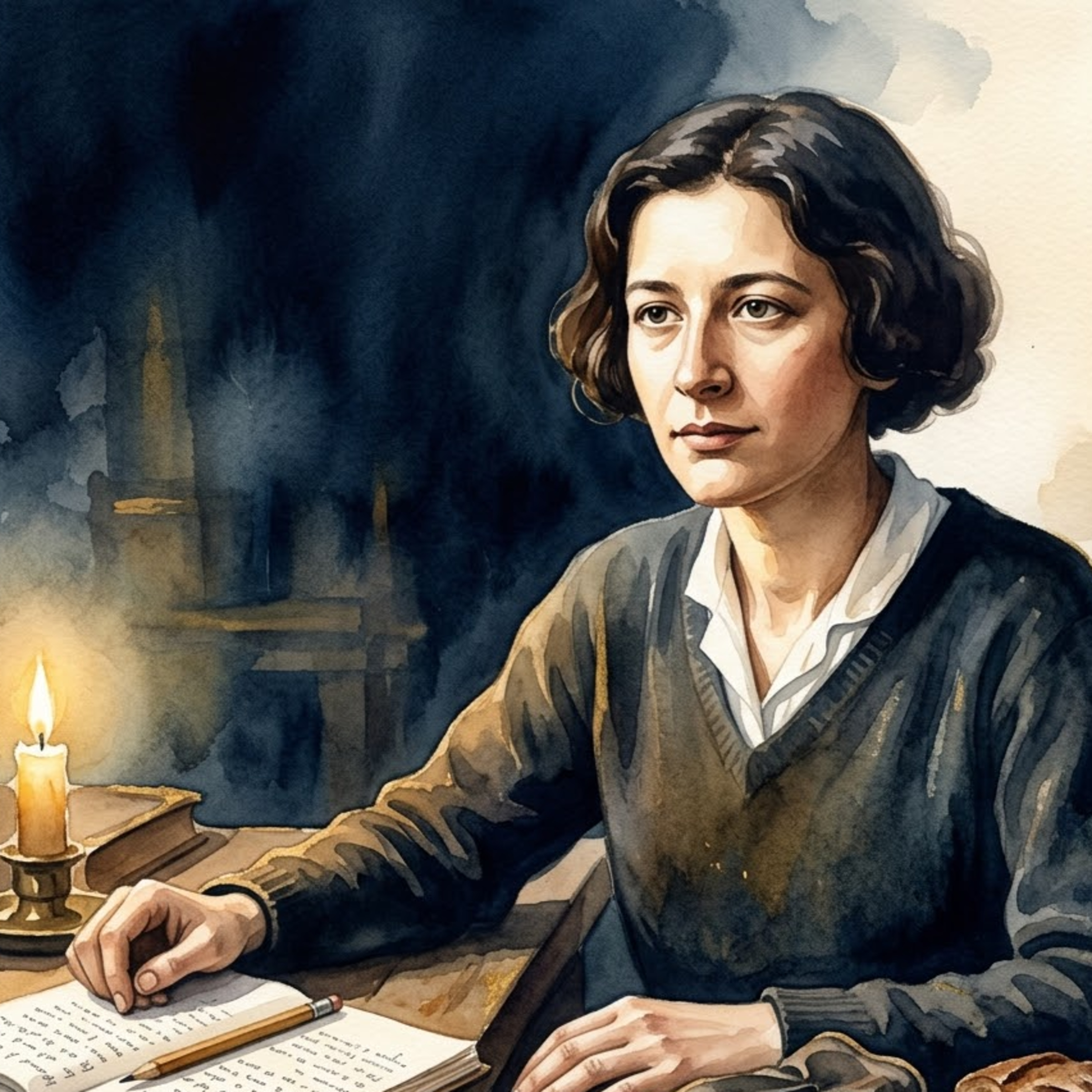 Simone Weil – Fabrikarbeit, Philosophie und radikale Aufmerksamkeit | Biografie zum Einschlafen