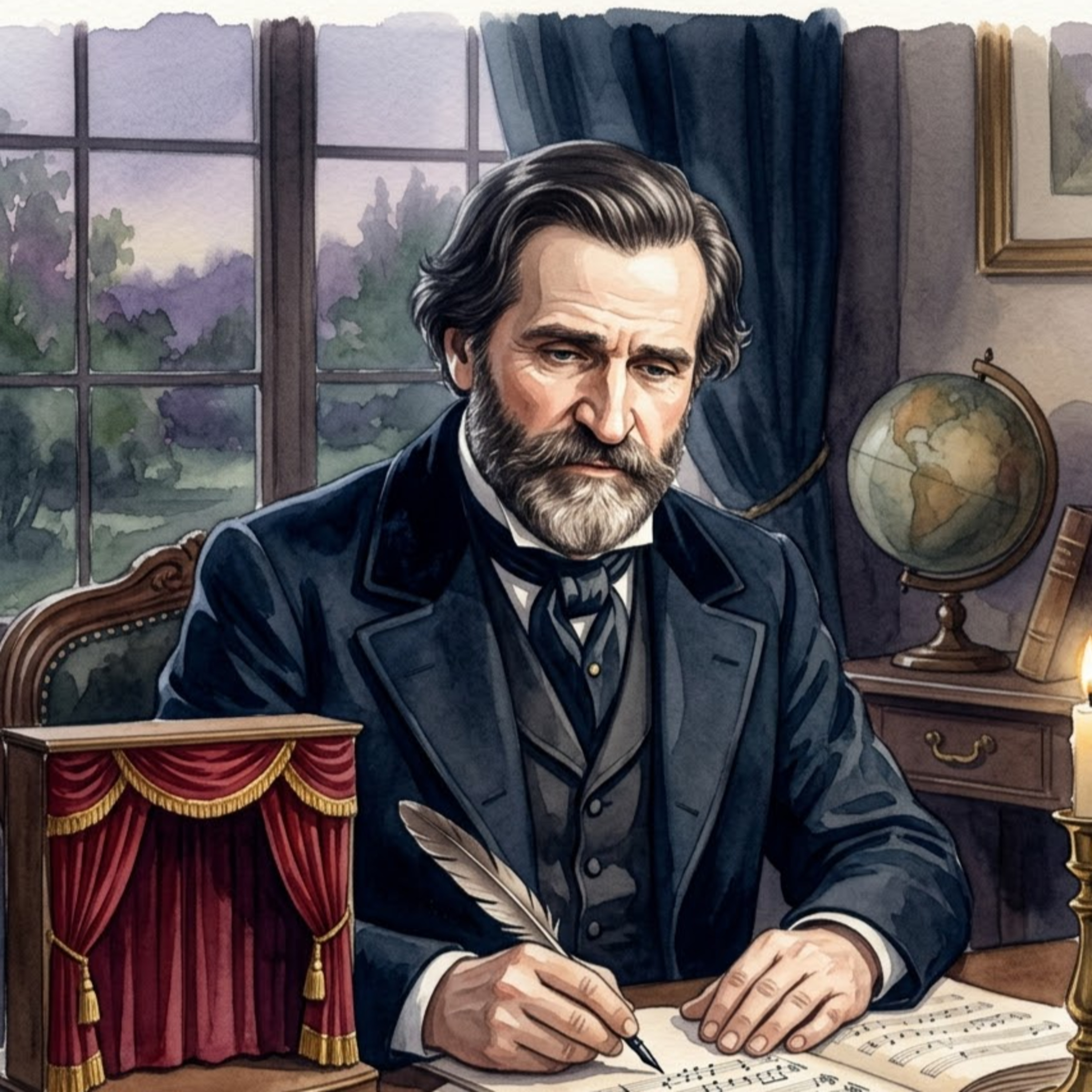 Giuseppe Verdi – Nabucco, La Traviata und die Macht der Oper | Biografie zum Einschlafen