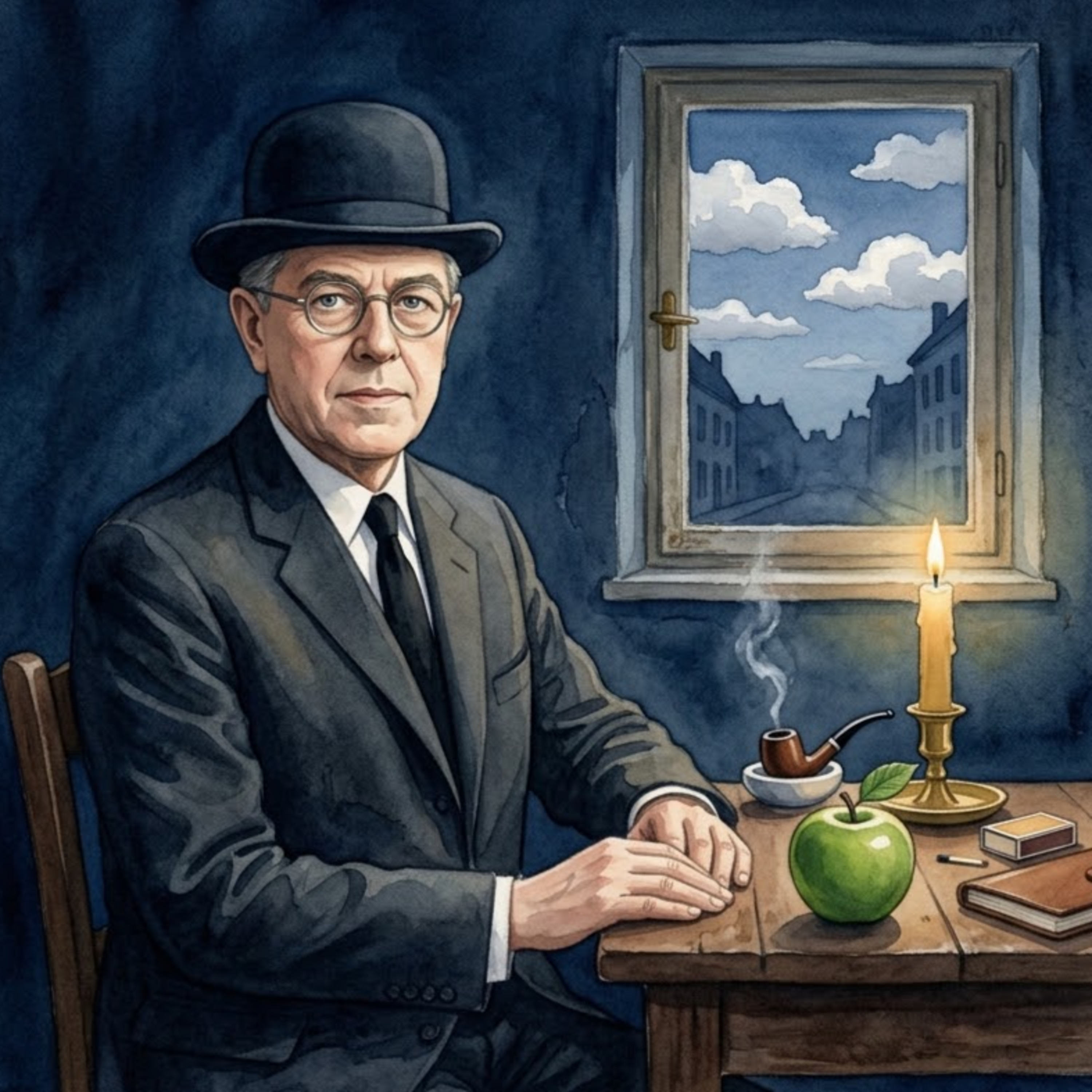 René Magritte – Surrealismus, die Pfeife und das Rätsel der Bilder | Biografie zum Einschlafen