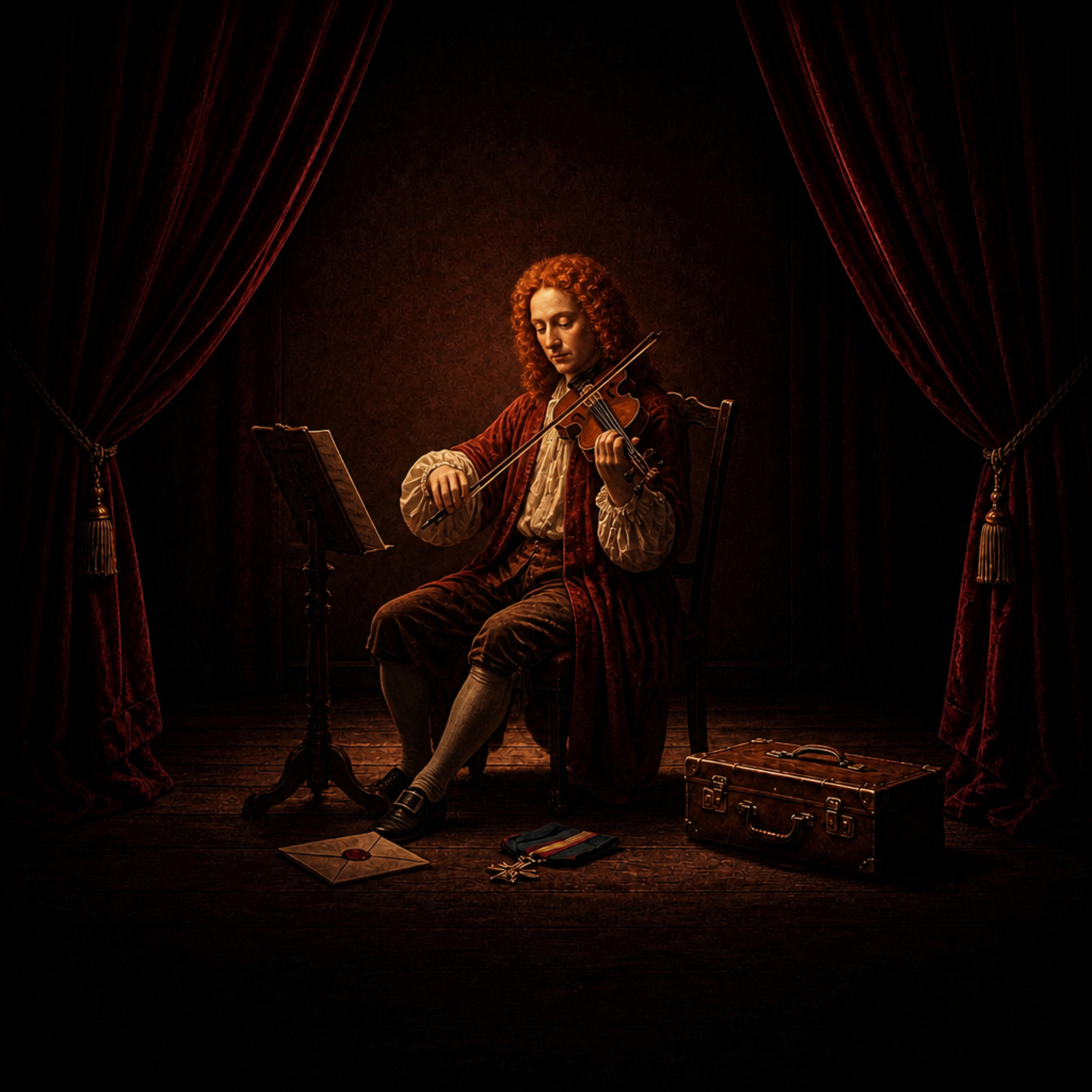 Antonio Vivaldi Rote Haare im Ospedale