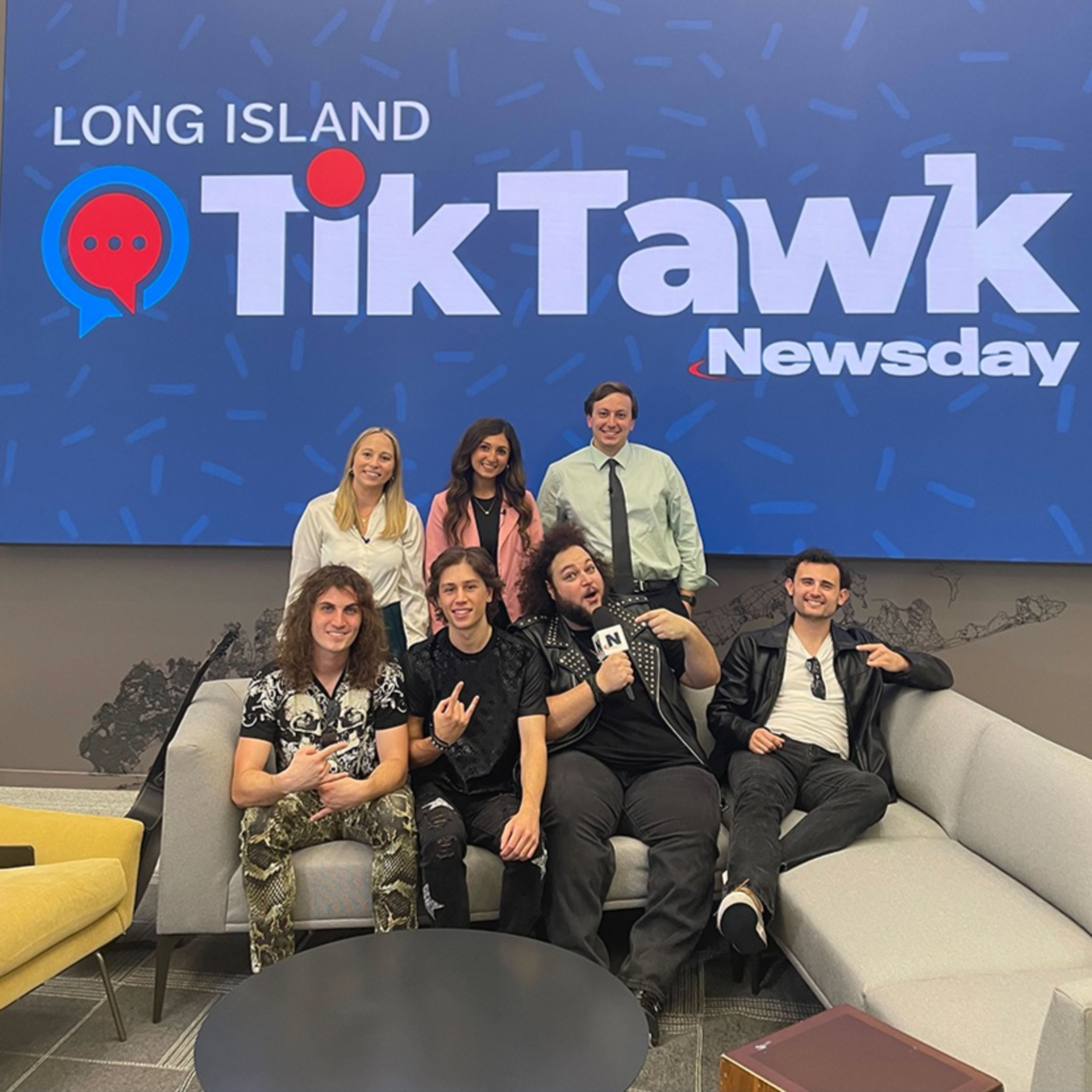 Adam and the Metal Hawks gained millions of fans, including Jack Black, by sharing music on TikTok episode artwork